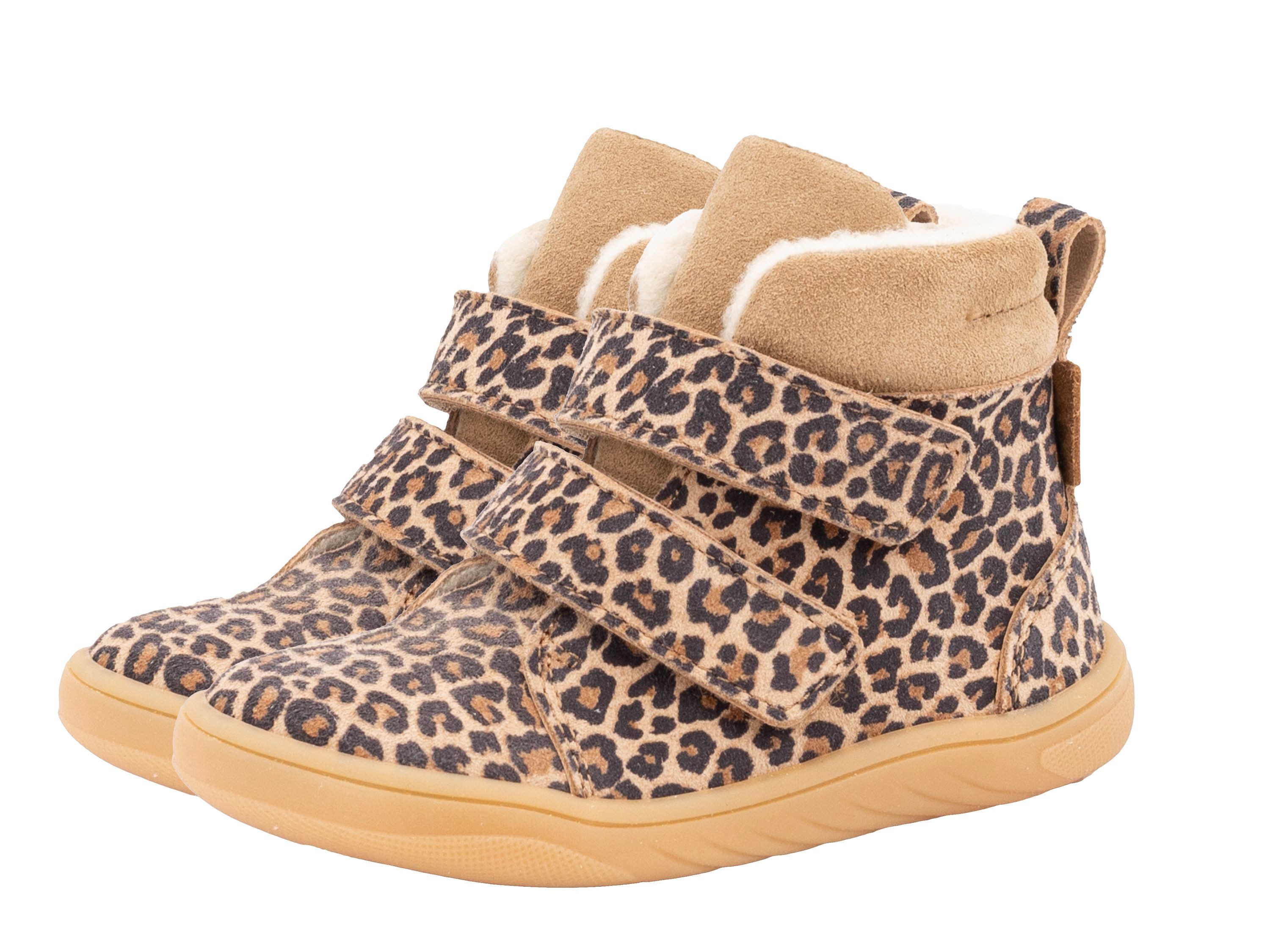 Clic Clic Barfuß Stiefel mit Wollfutter Wasserdicht TEX Schnürstiefelette