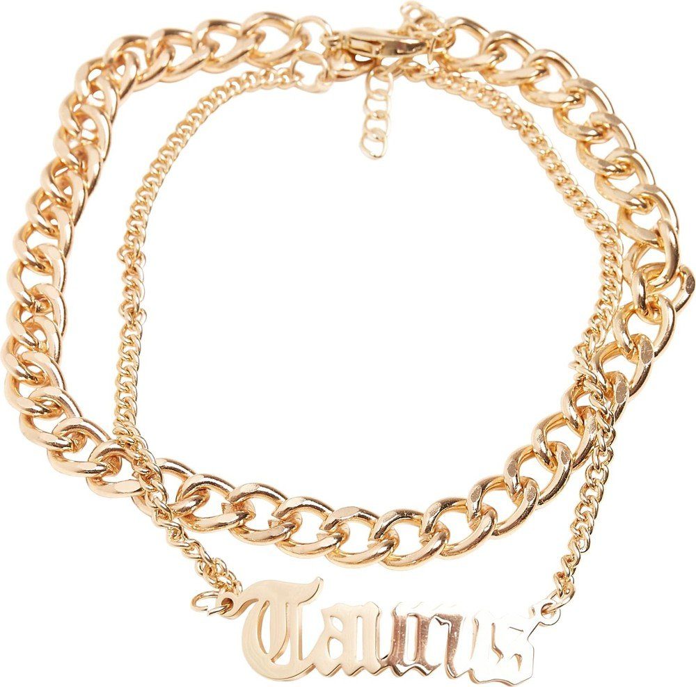 URBAN CLASSICS ein Komfort Für Anklet, Golden von Zodiac Stil Fußkette und Gefühl Accessoires perfektes