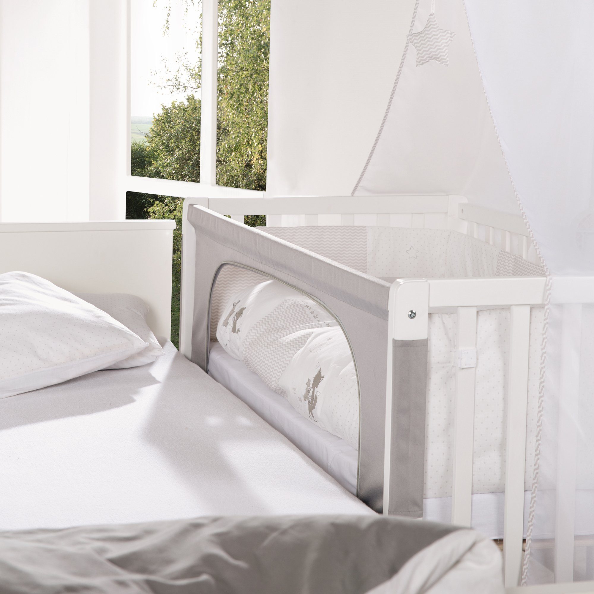 roba® Beistellbett Fox & Bunny, Room günstig online kaufen