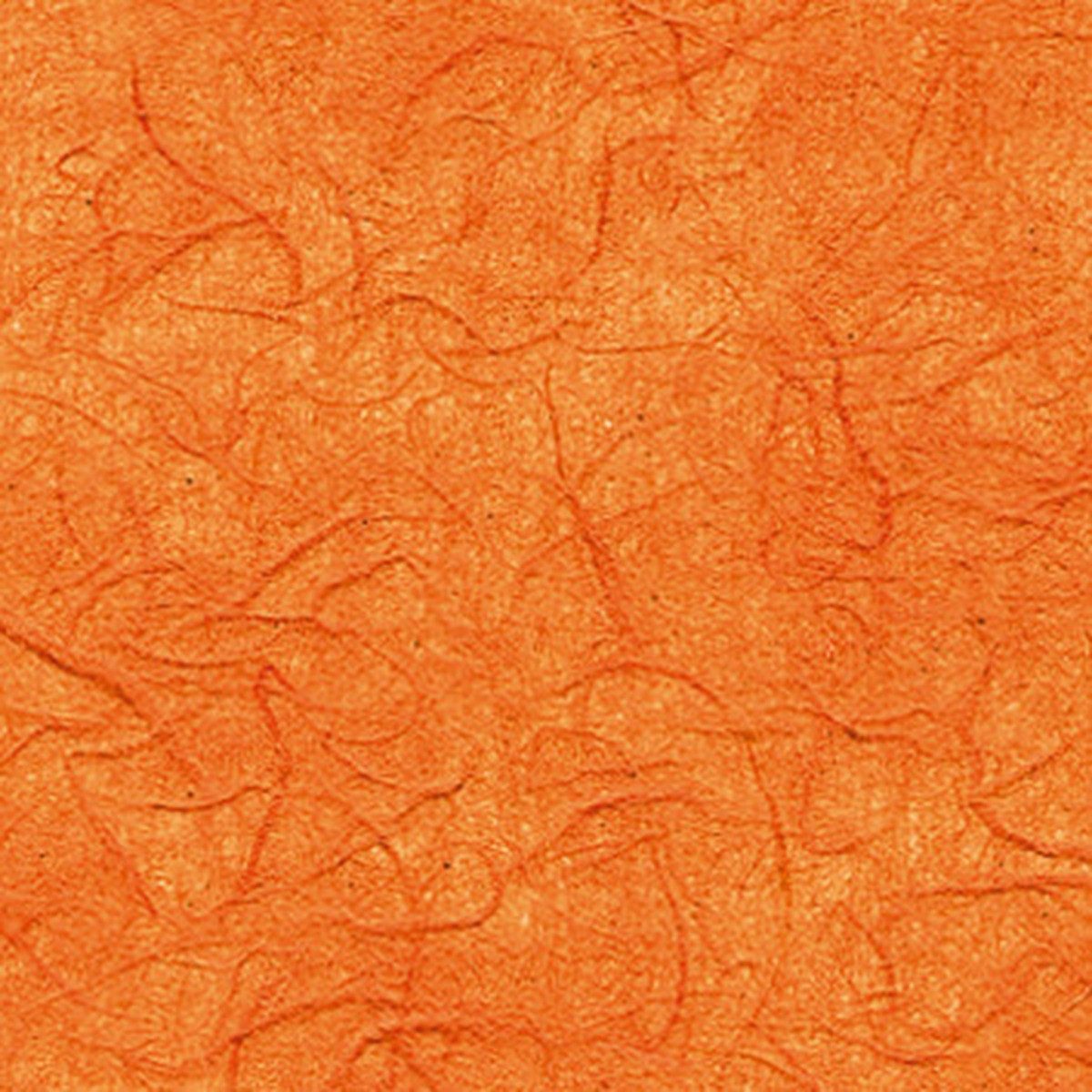 Jansen Bastelkartonpapier Faserseide 25g/m² orange 25 Bögen