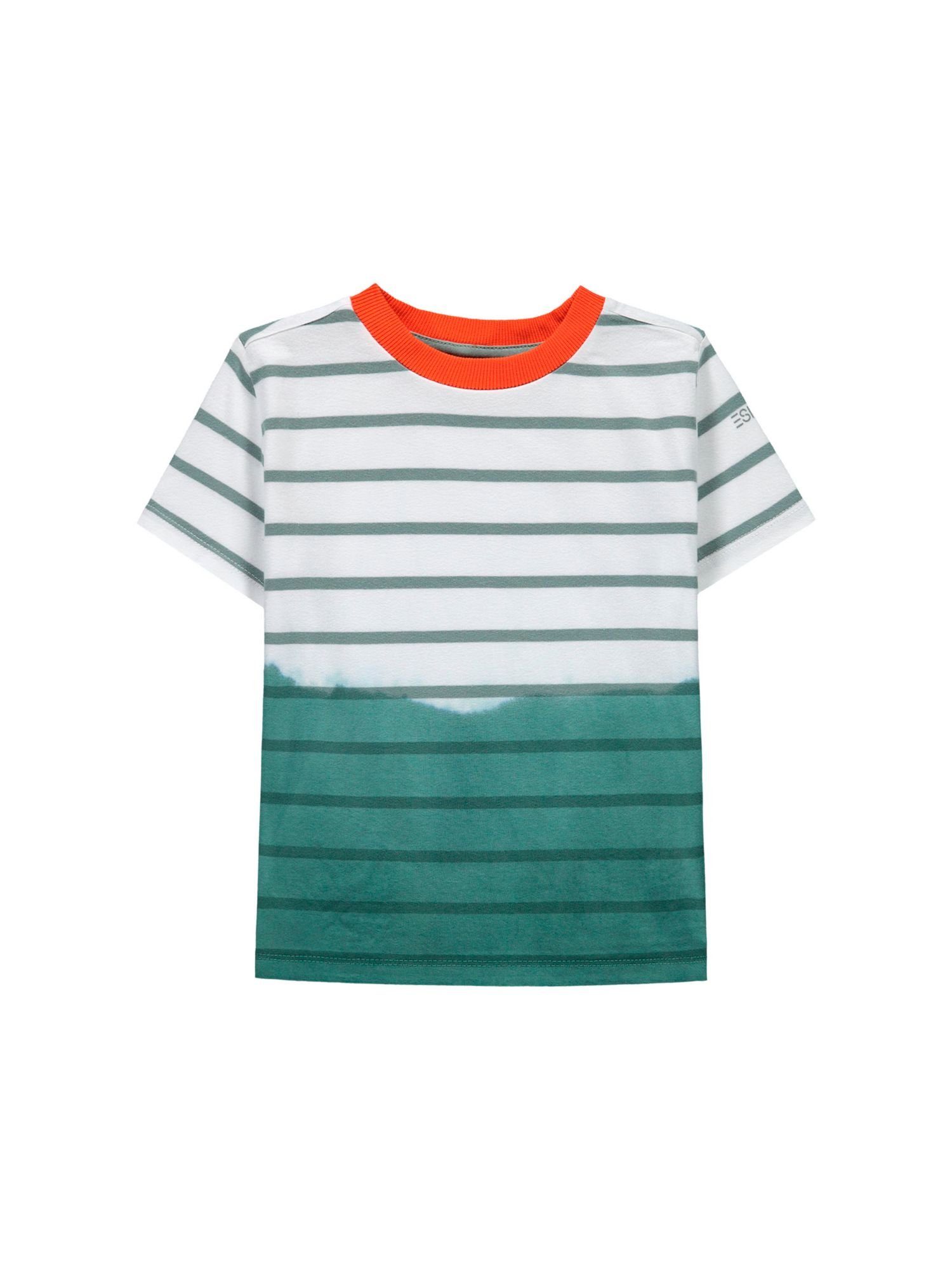 Esprit T-Shirt »Gestreiftes T-Shirt im Dip-Dye-Look« (1-tlg) online kaufen  | OTTO