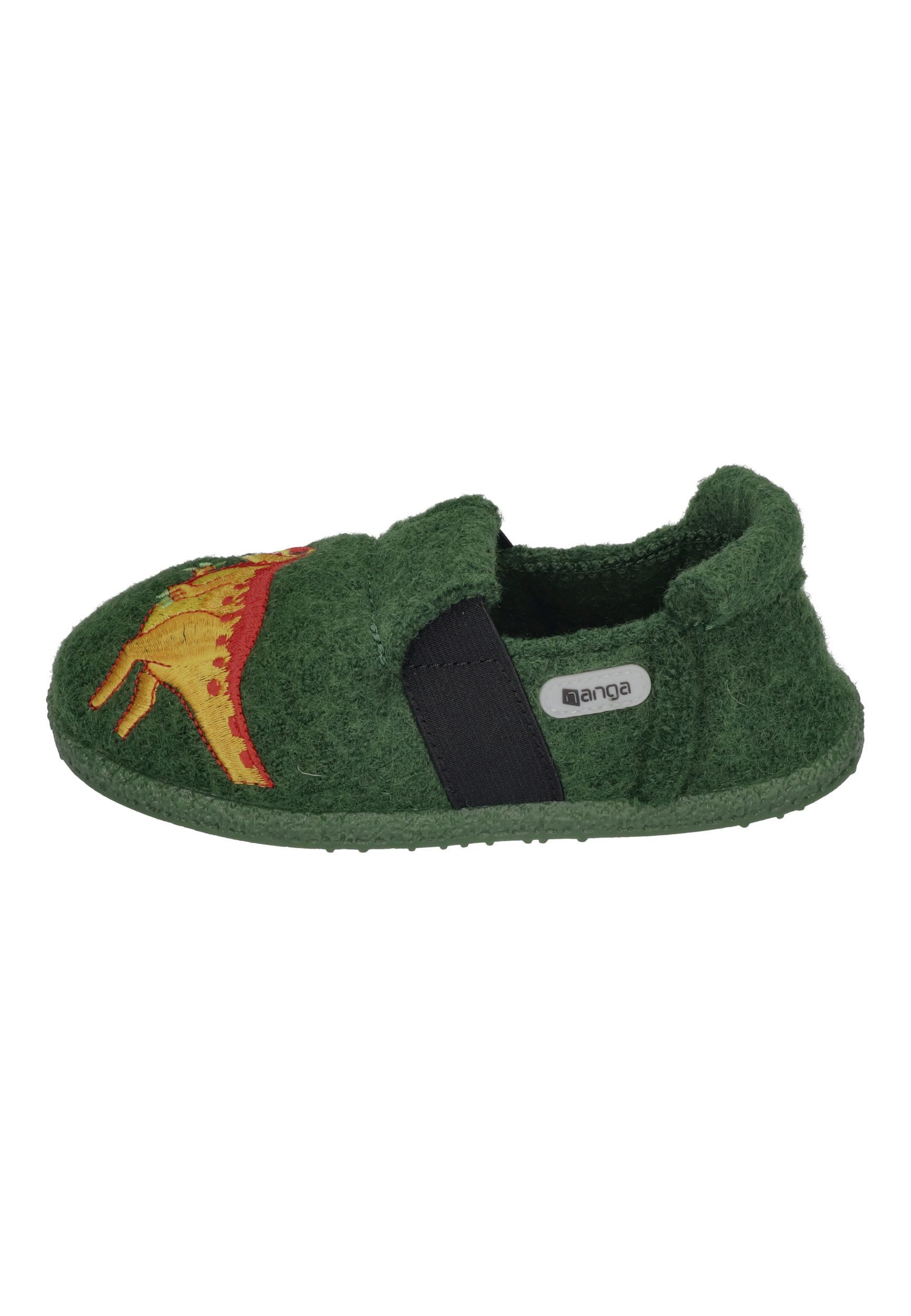 NANGA LITTLE DINOS 2.0 Hausschuh Dunkelgrün