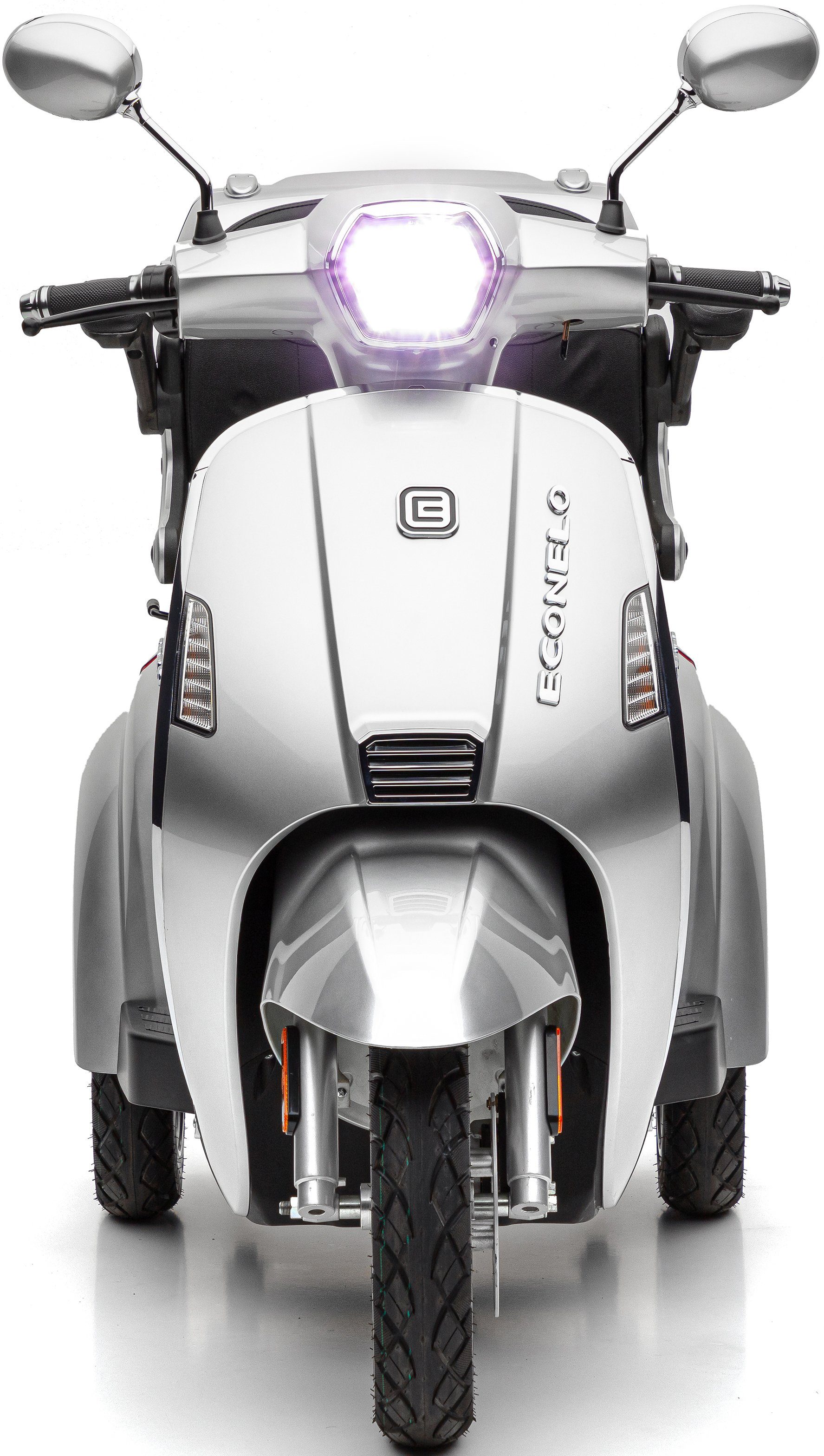 silberfarben LUX, ECONELO 25 E-Motorroller km/h