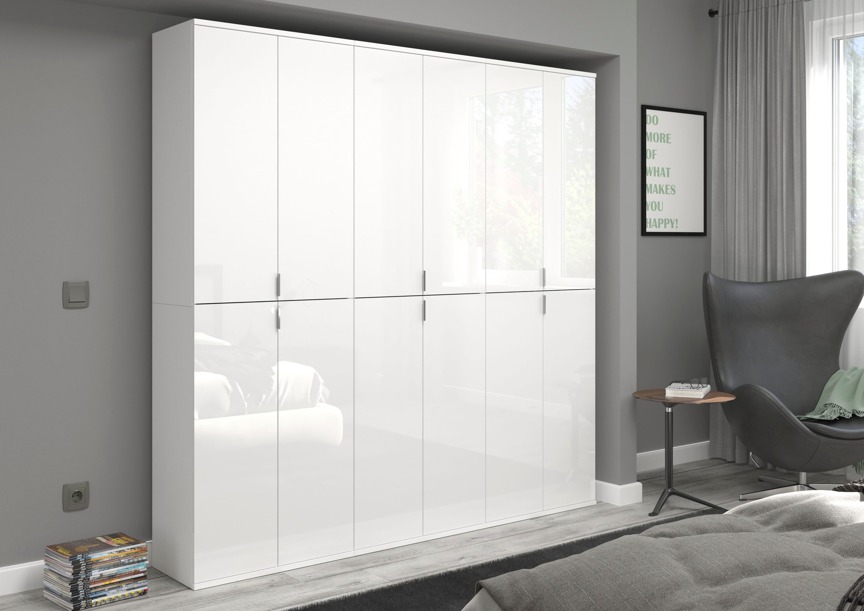 Home affaire Garderoben-Set Trondheim, Breite 183 cm, best. aus 3 Schränken günstig online kaufen