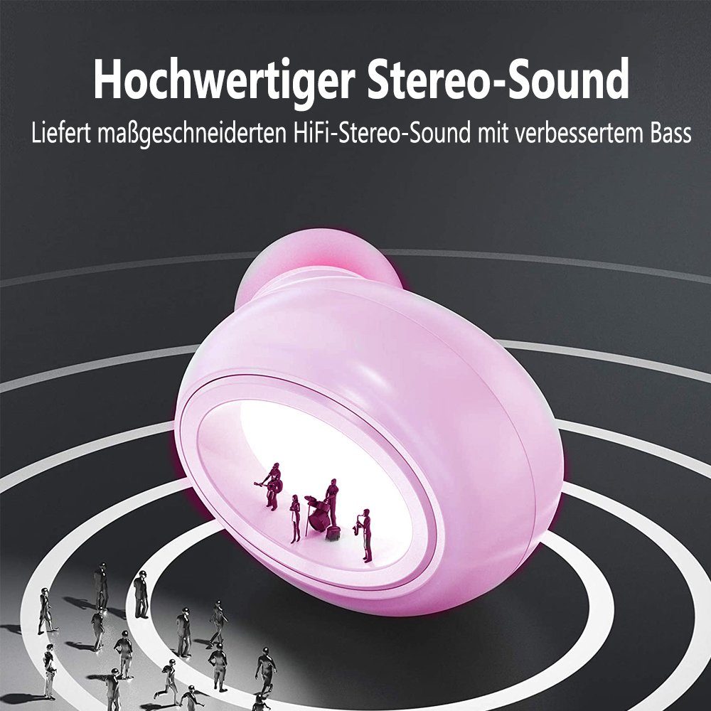 GelldG Bluetooth Kopfhörer, In Ear 5.2 Bluetooth Kopfhörer wireless