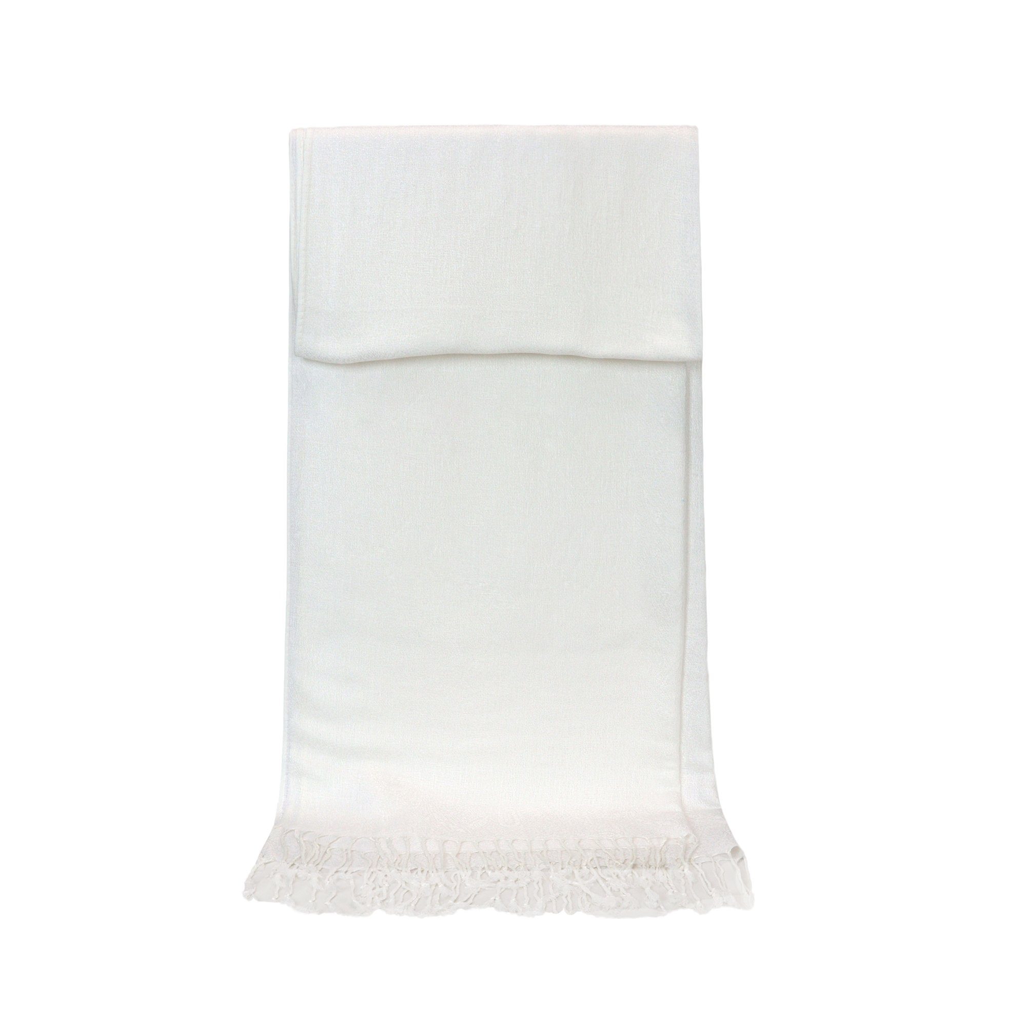 ZEBRO Modeschal Schal, Fransen