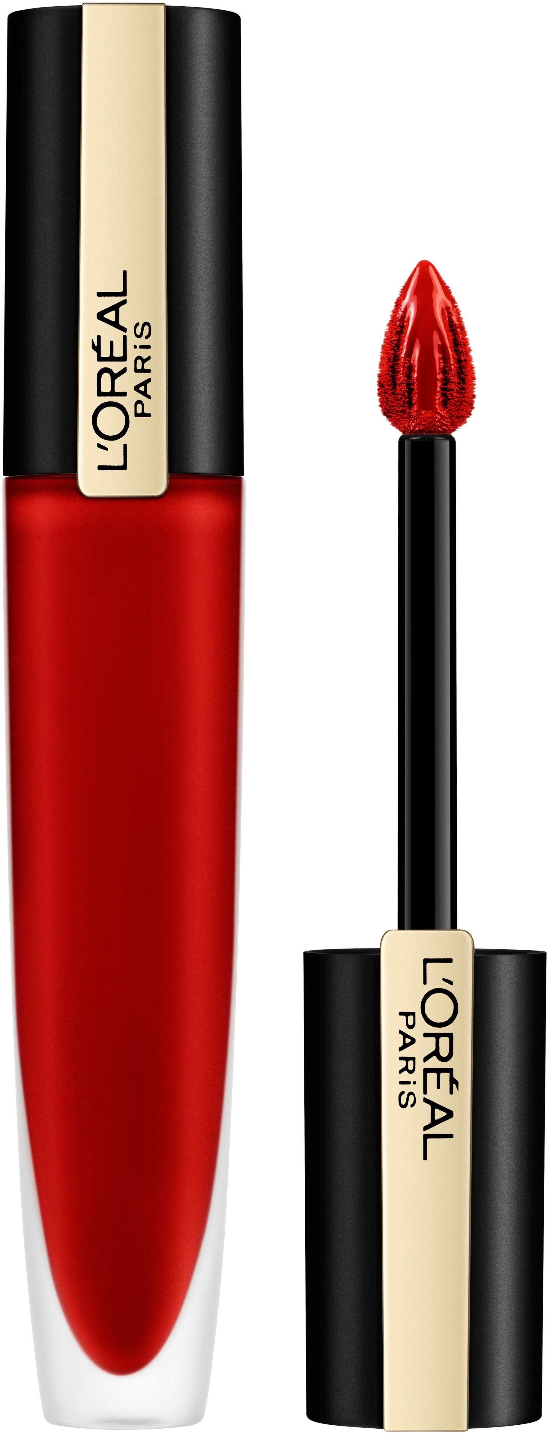 L'ORÉAL PARIS Lippenstift Rouge Signature I Metallic Magnetize 203