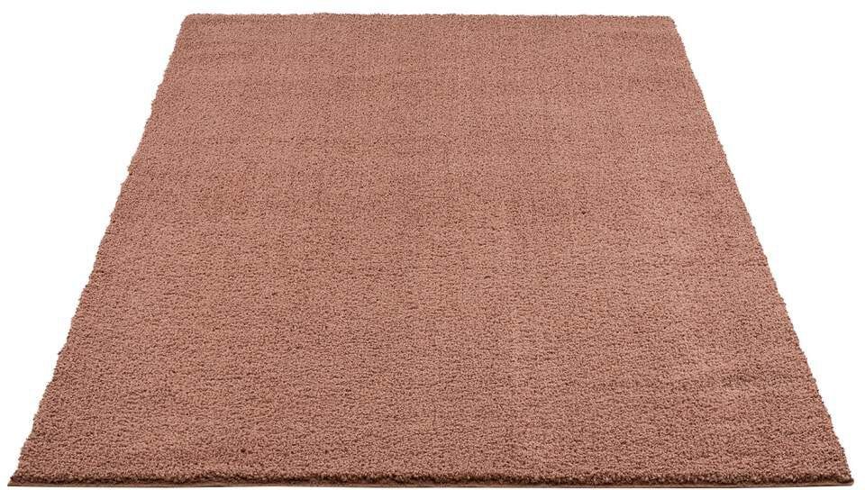 Carpet City Hochflor-Teppich Plainy, rechteckig, Höhe: günstig online kaufen