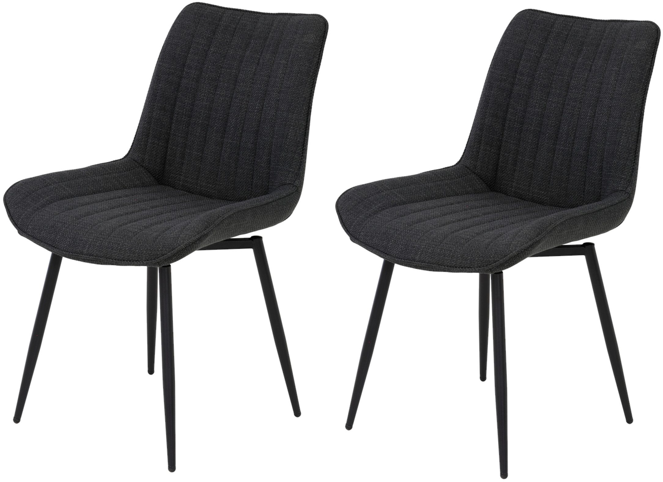 HELA Drehstuhl Vierfußstuhl BERGEN (Set, 2 St), Esszimmerstuhl, XL-Sitzbrei günstig online kaufen