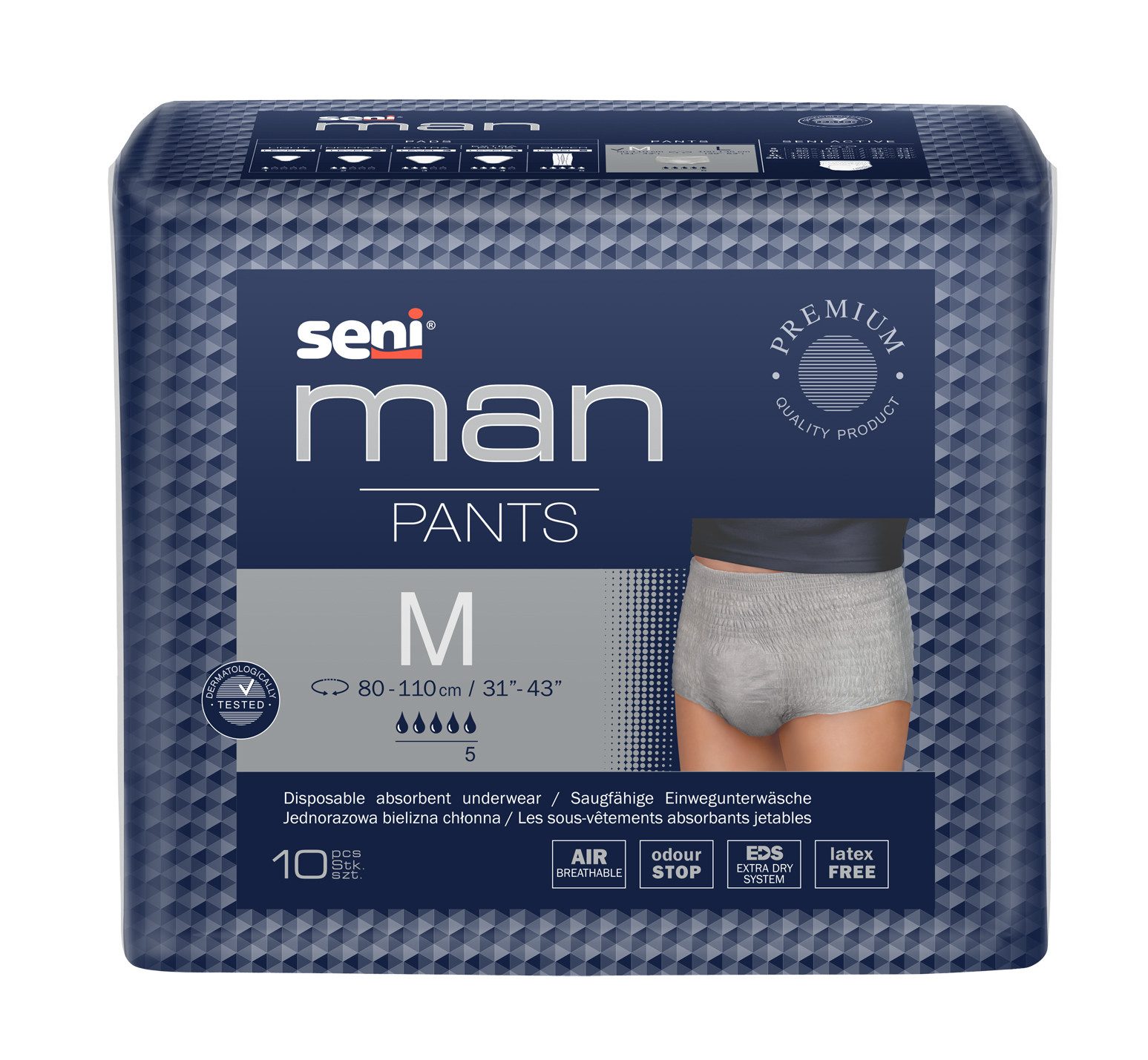 Inkontinenz-Pants Seni Man Pants 8x 10 Stück