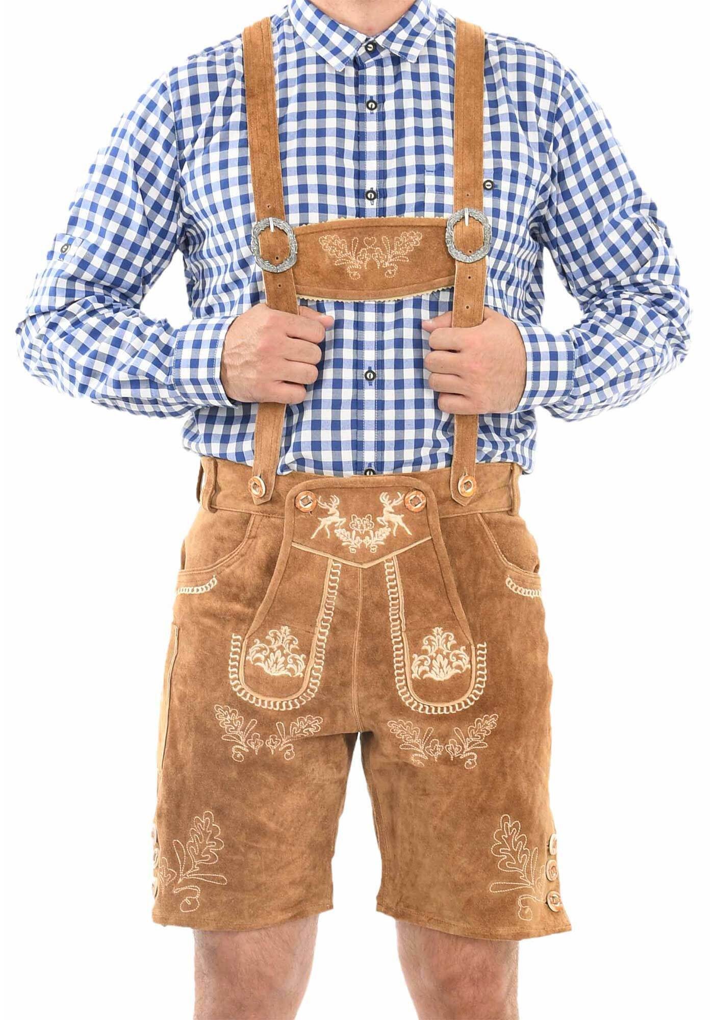 Alessandro Salvarini Trachtenlederhose ASFerdl Lederhose in günstig online kaufen