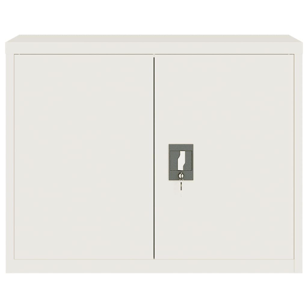 vidaXL Aktenschrank Aktenschrank Weiß 90x40x70 cm günstig online kaufen
