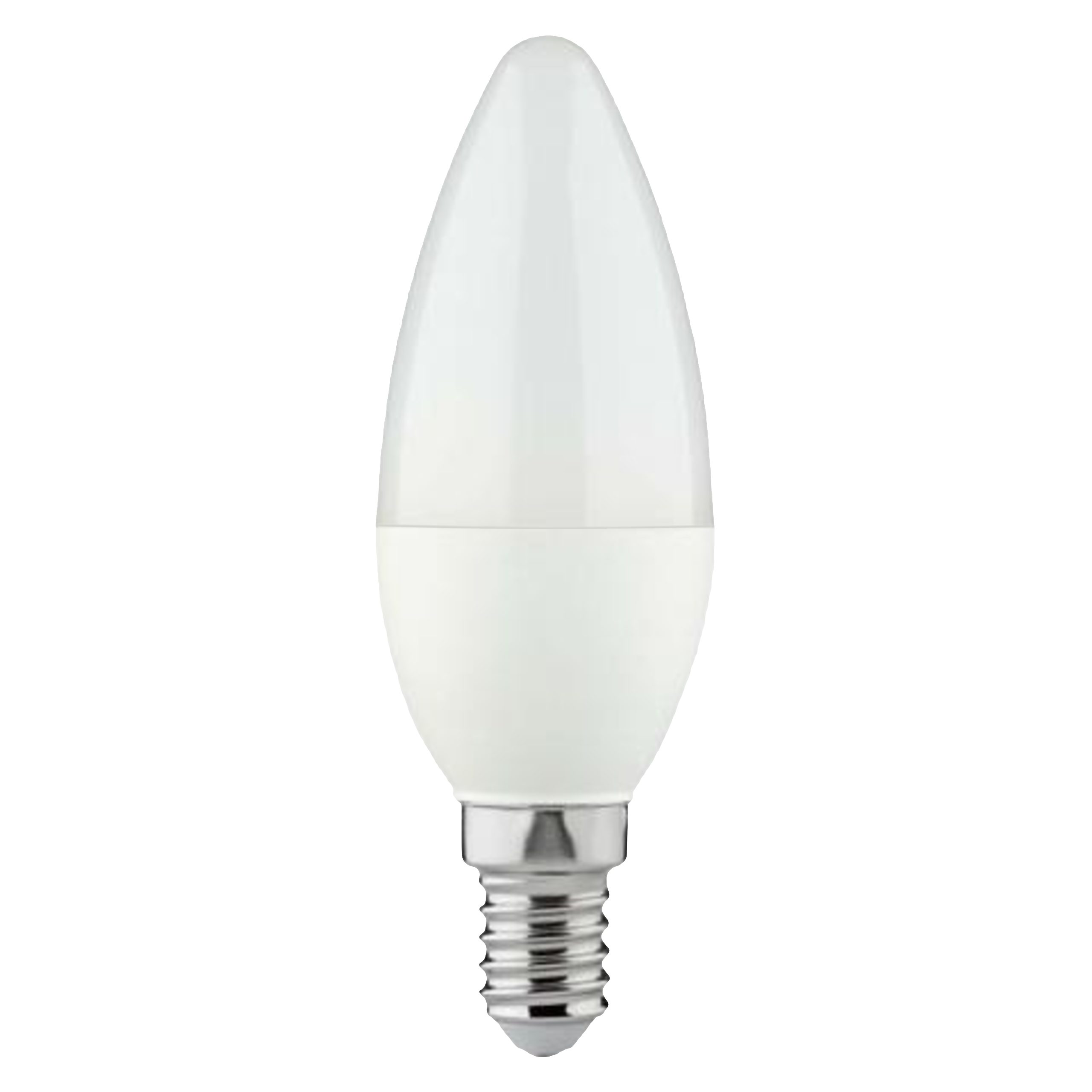 LED's light Basic LED-Leuchtmittel 0620302 LED Kerze, E14, E14 4.5W warmweiß Opal C35