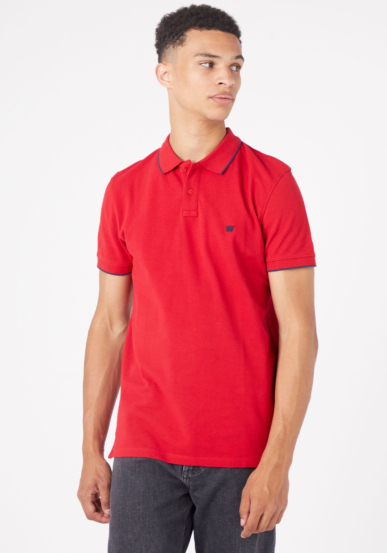 Wrangler red Poloshirt