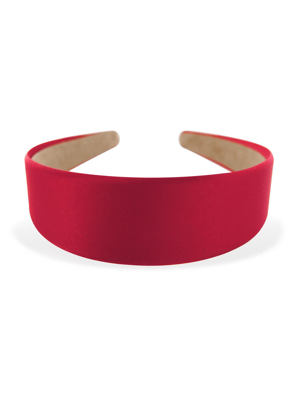axy Haarreif Breiter Haarreif mit Satin bezogen, Vintage Klassik-Look Damen Haareifen Haarband