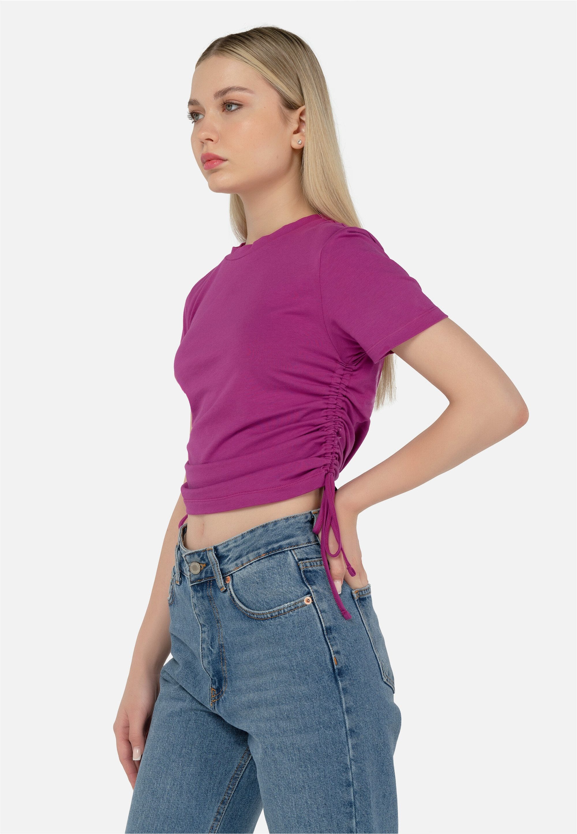 freshlions T-Shirt (1-tlg) mit praktischen Bindebändern günstig online kaufen