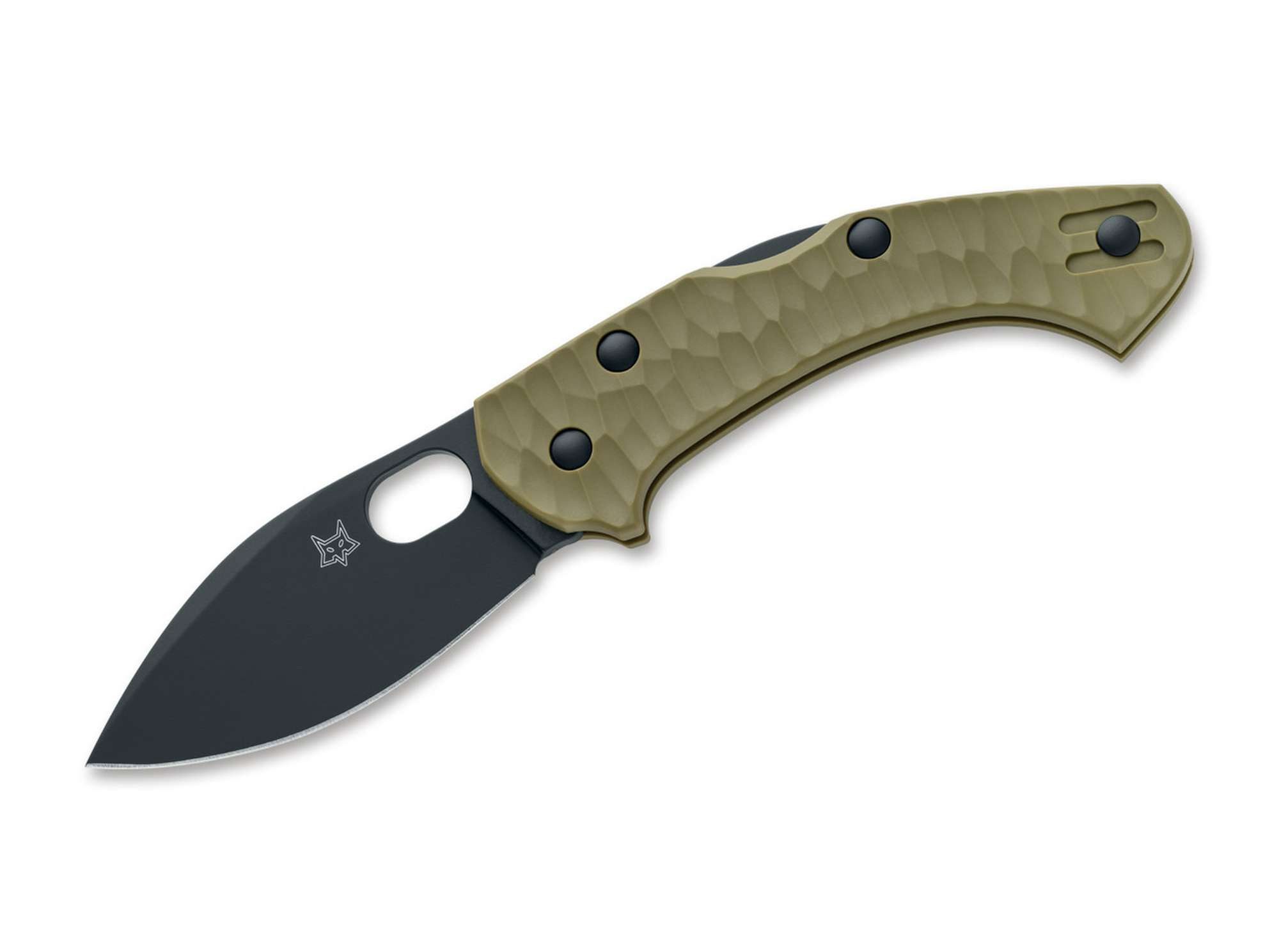 Fox Knives Taschenmesser Taschenmesser Zero 2.0 Desert Warrior FRN OD Green