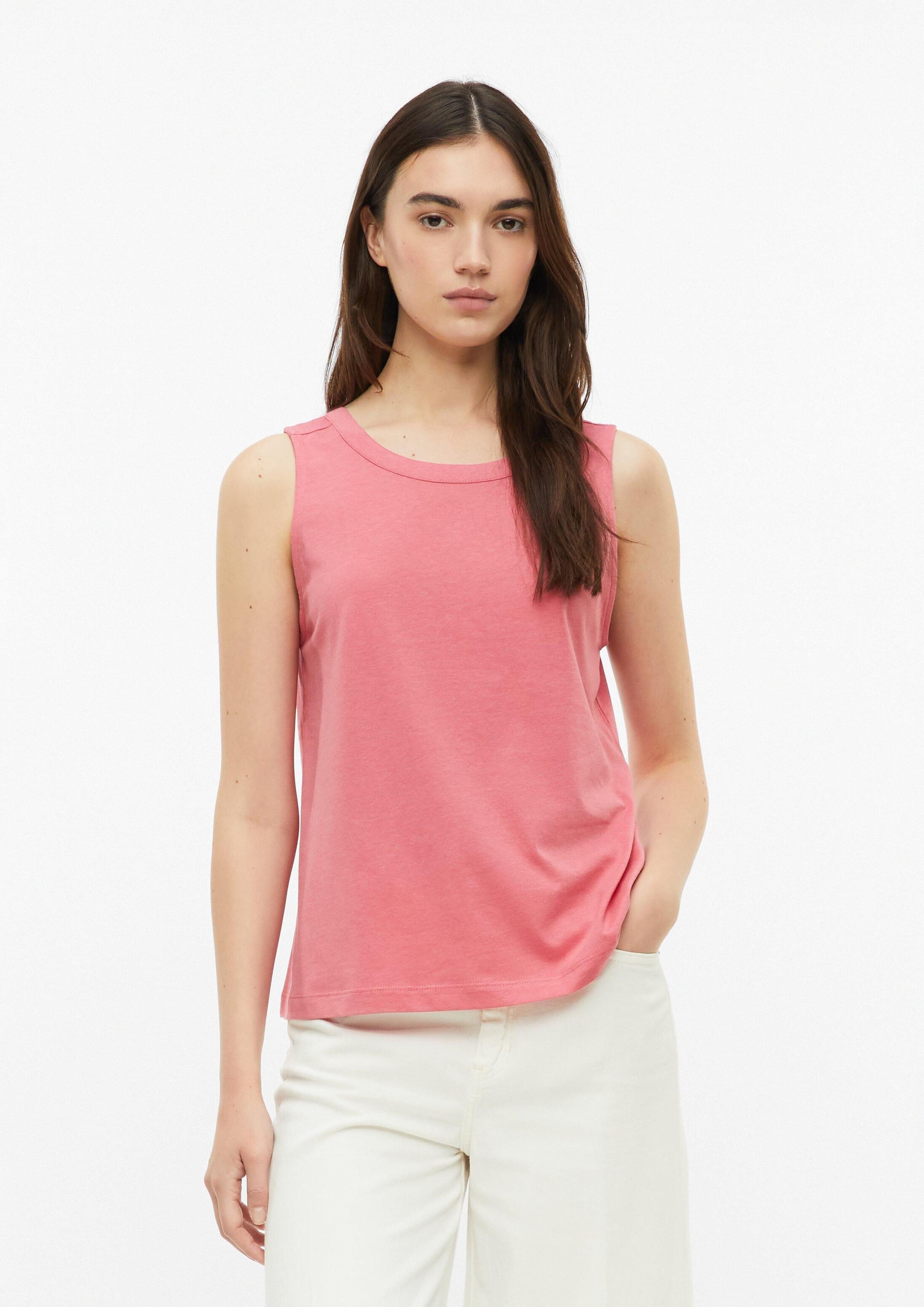 s.Oliver Muscleshirt T-Shirt Jersey-Top mit Rundhalsausschnitt und Rückendetail – Bild 5 von 5