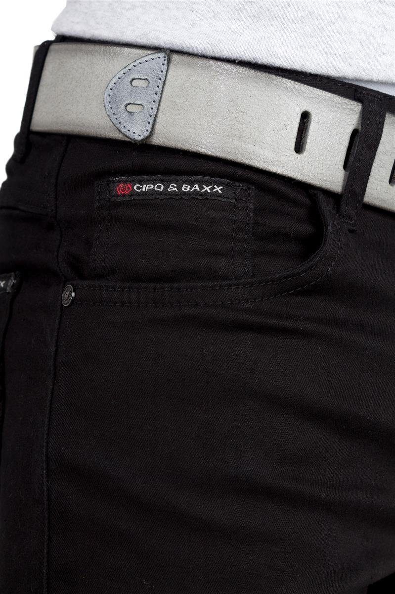 Slim-fit-Jeans Herren Slim Fit Hose Stonewashed BA-CD533