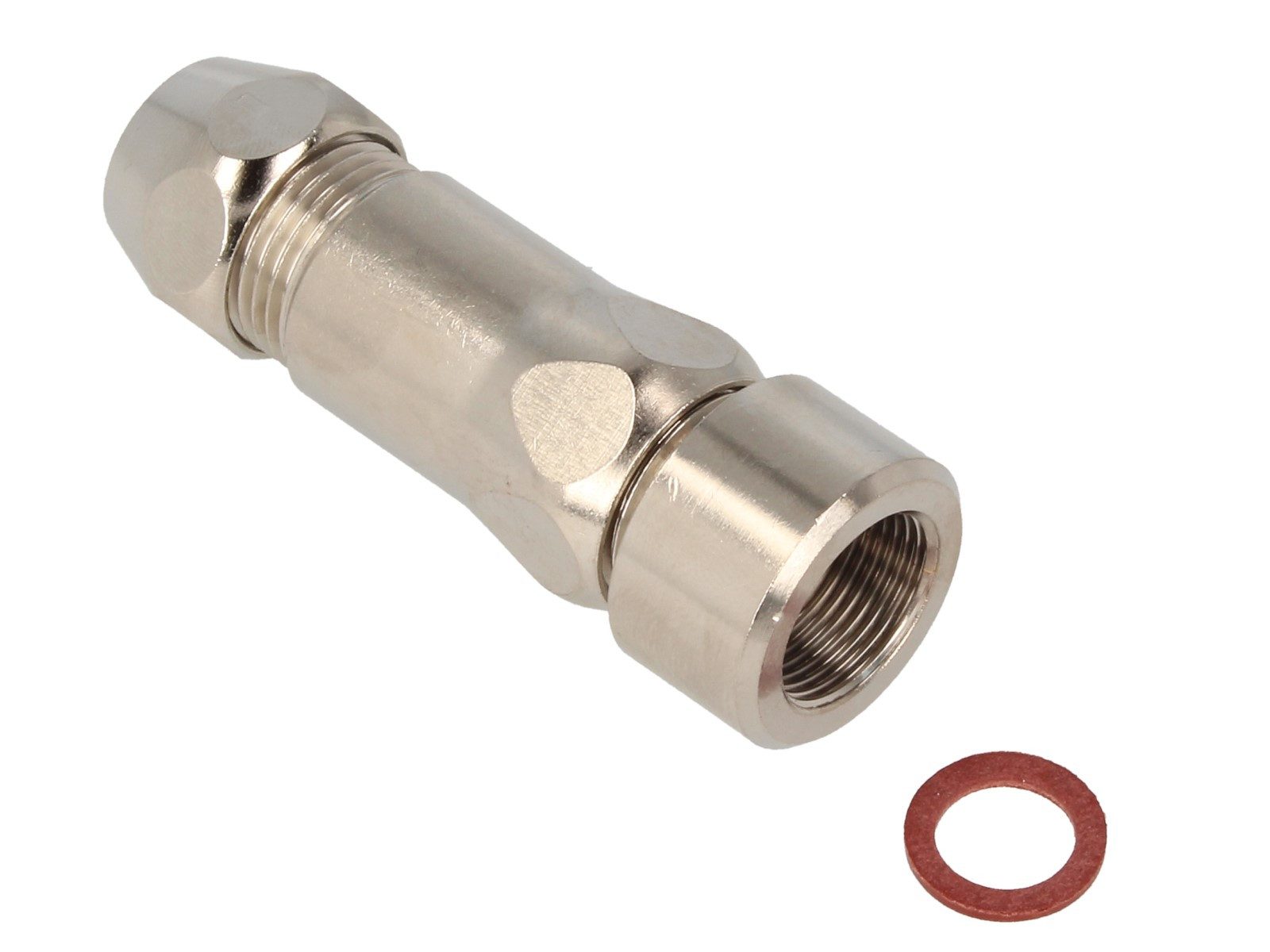 Kludi Spültischarmatur Quetschverschraubung mit Rückflussverhinderer zu Spültischarmatur