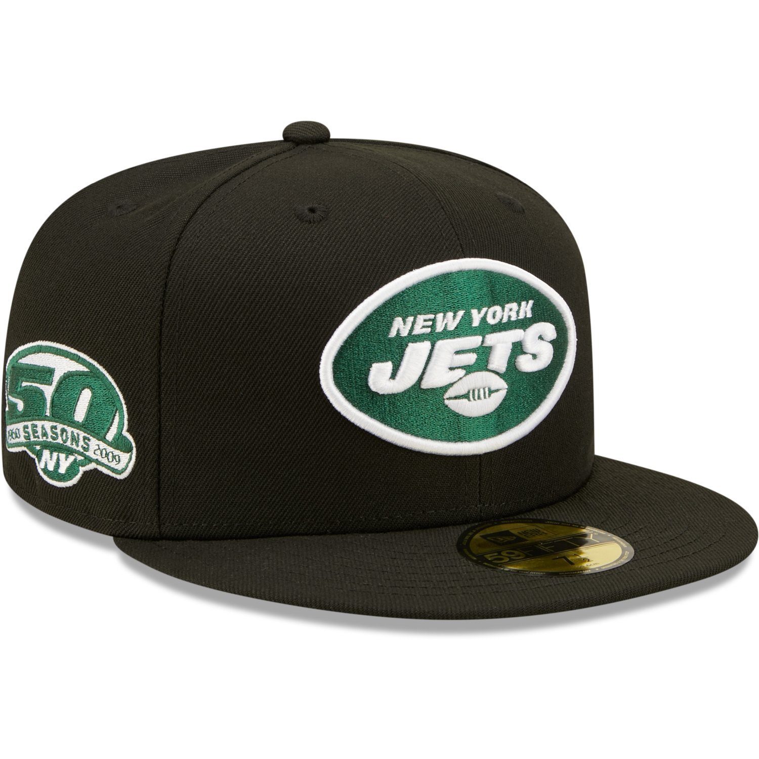 New Era Fitted Cap 59Fifty New 50 York Jets Seasons