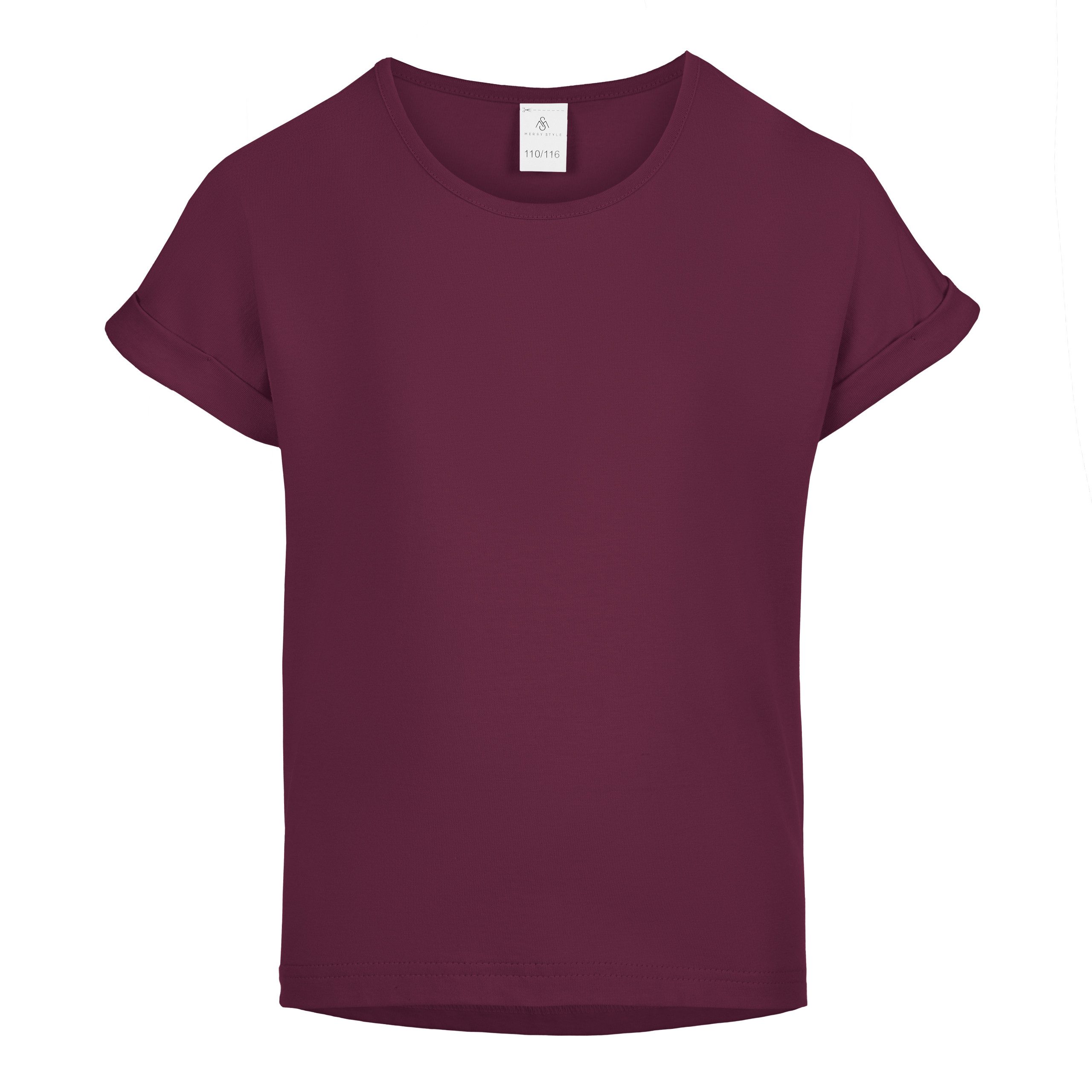 Merry Style T-Shirt für Mädchen aus weicher Baumwolle MS-468 (1-tlg)