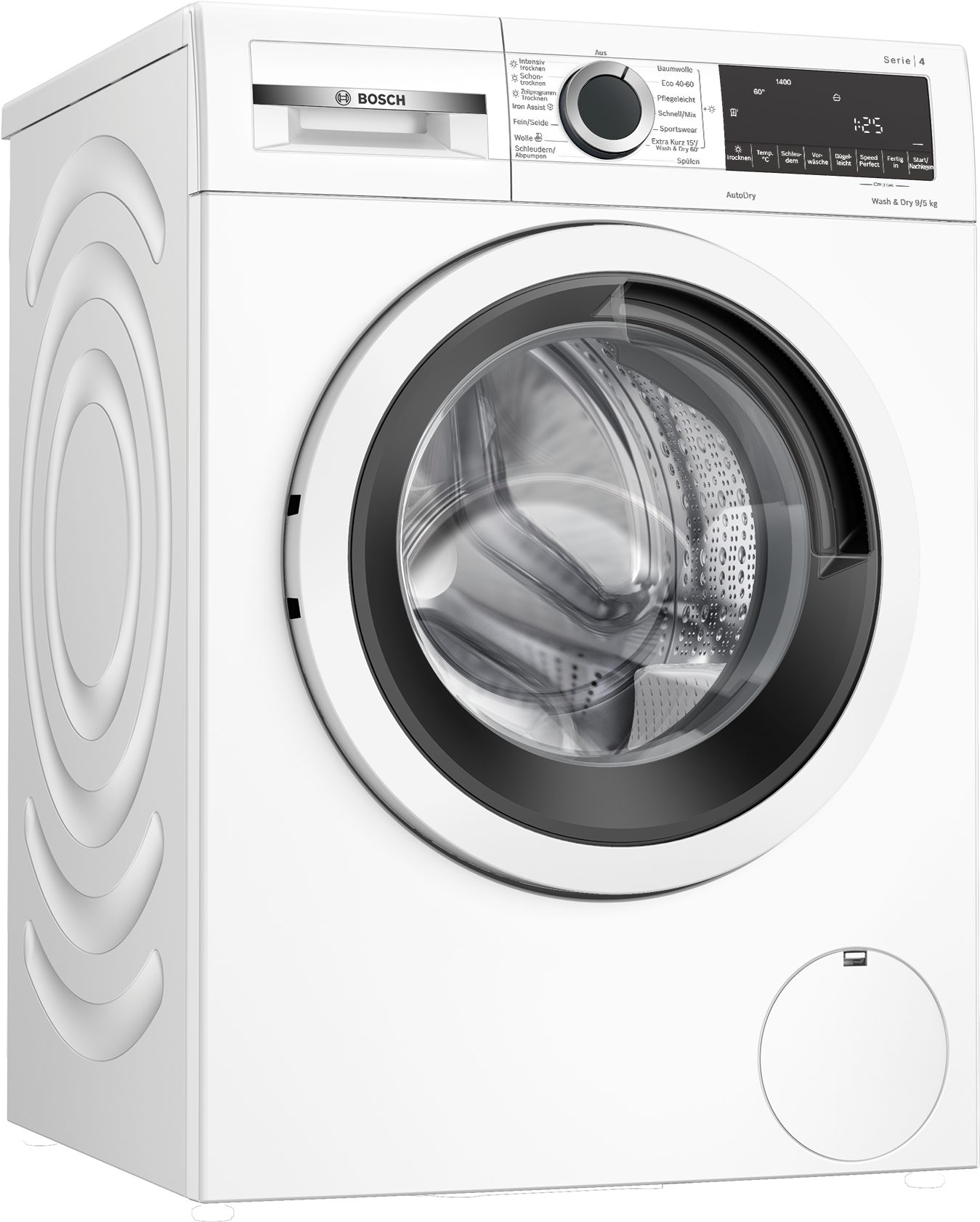 BOSCH Waschtrockner Serie 4 WNA13441, 9 kg, 5 kg, 1400 U/min