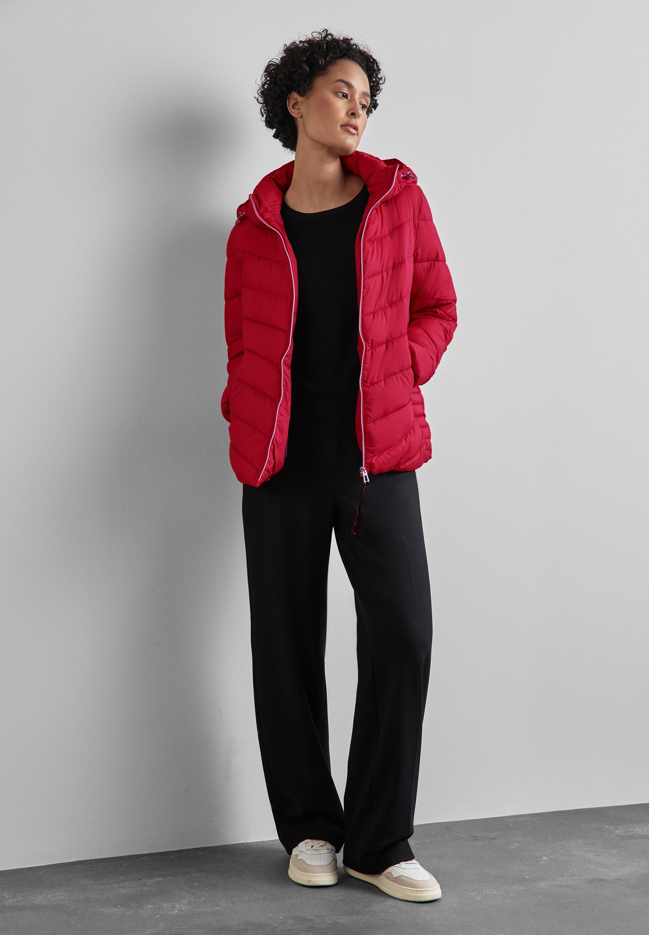 STREET ONE Steppjacke mit Kapuze