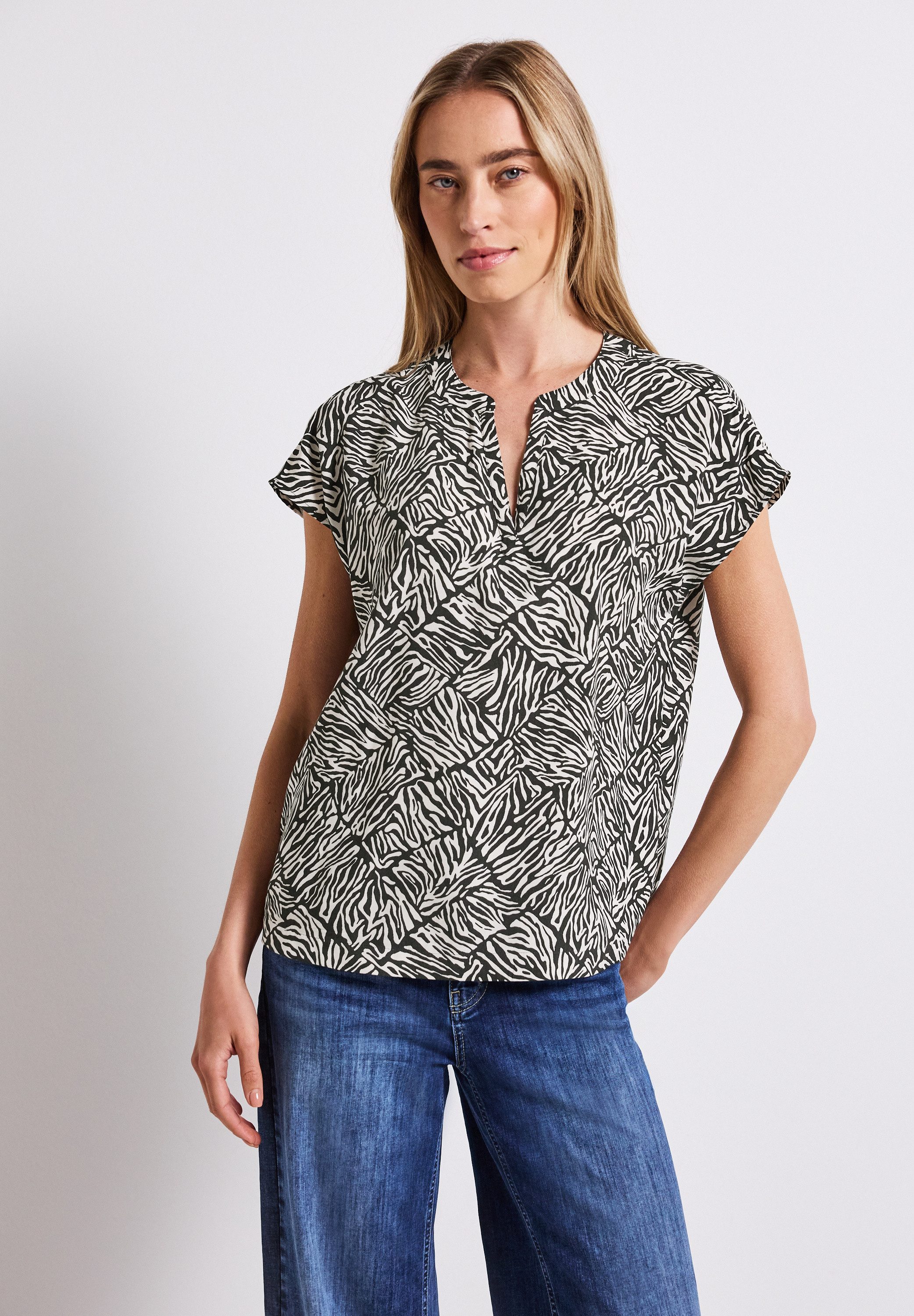 STREET ONE Shirtbluse aus softer Viskose