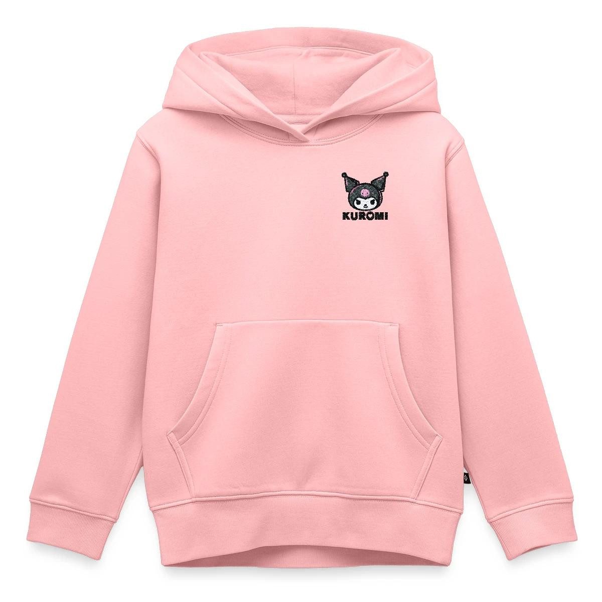 Hoodie Kuromi Stick Portrait Kinder Premium Hoodie