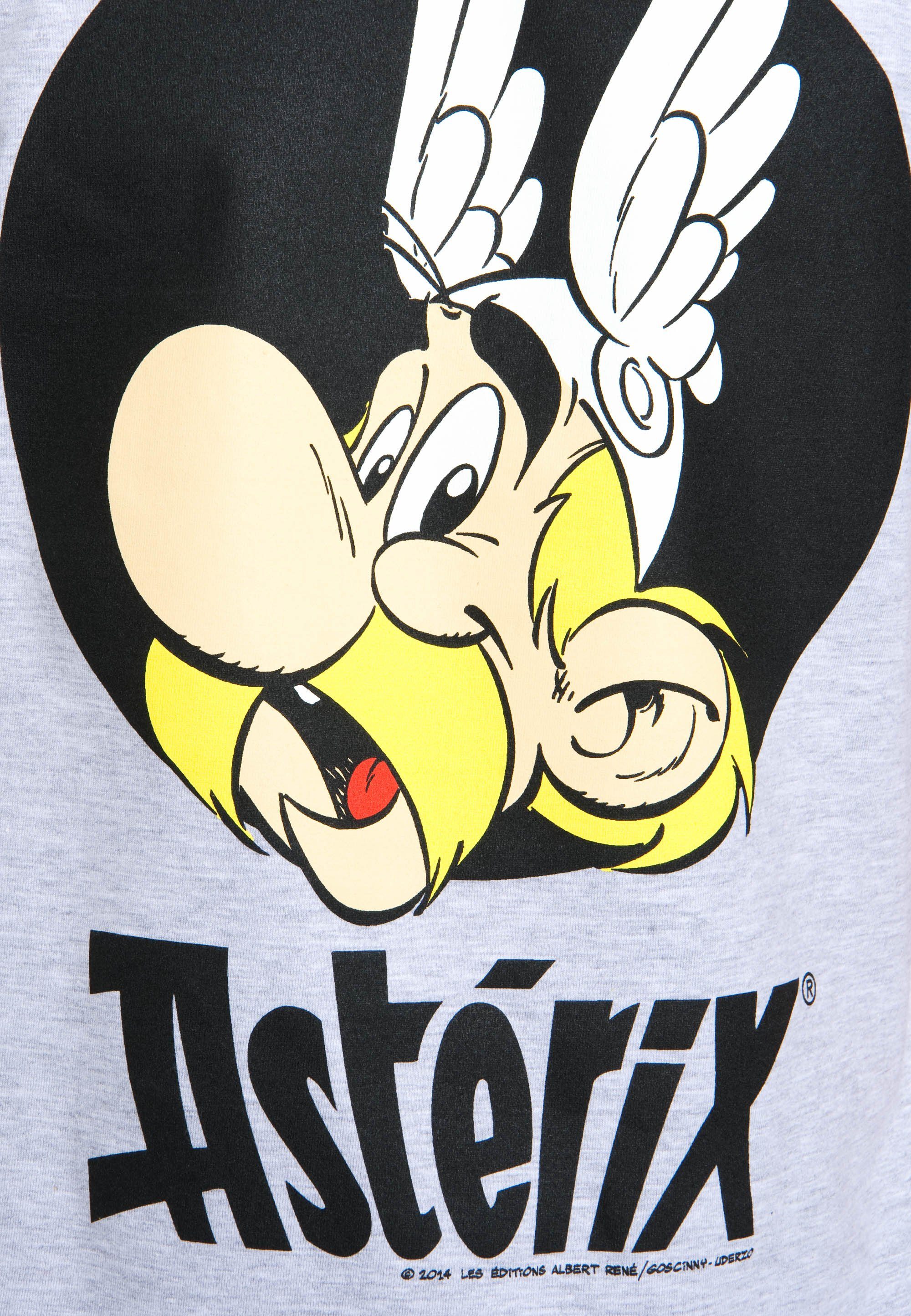 Comic-Print Portrait tollem LOGOSHIRT mit Asterix T-Shirt -