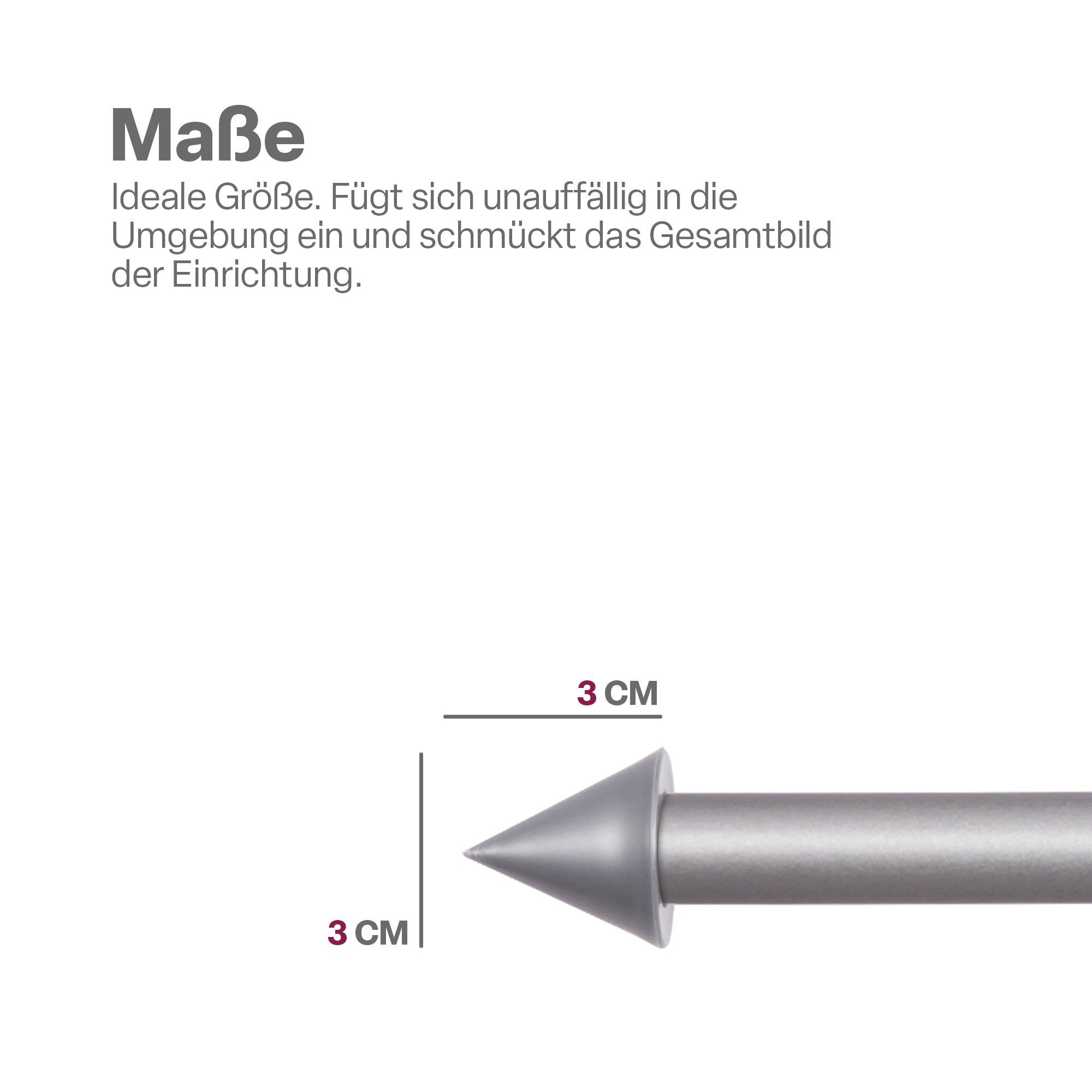 Bestlivings Gardinenstangen-Endstück 11975 - Endkappe für günstig online kaufen