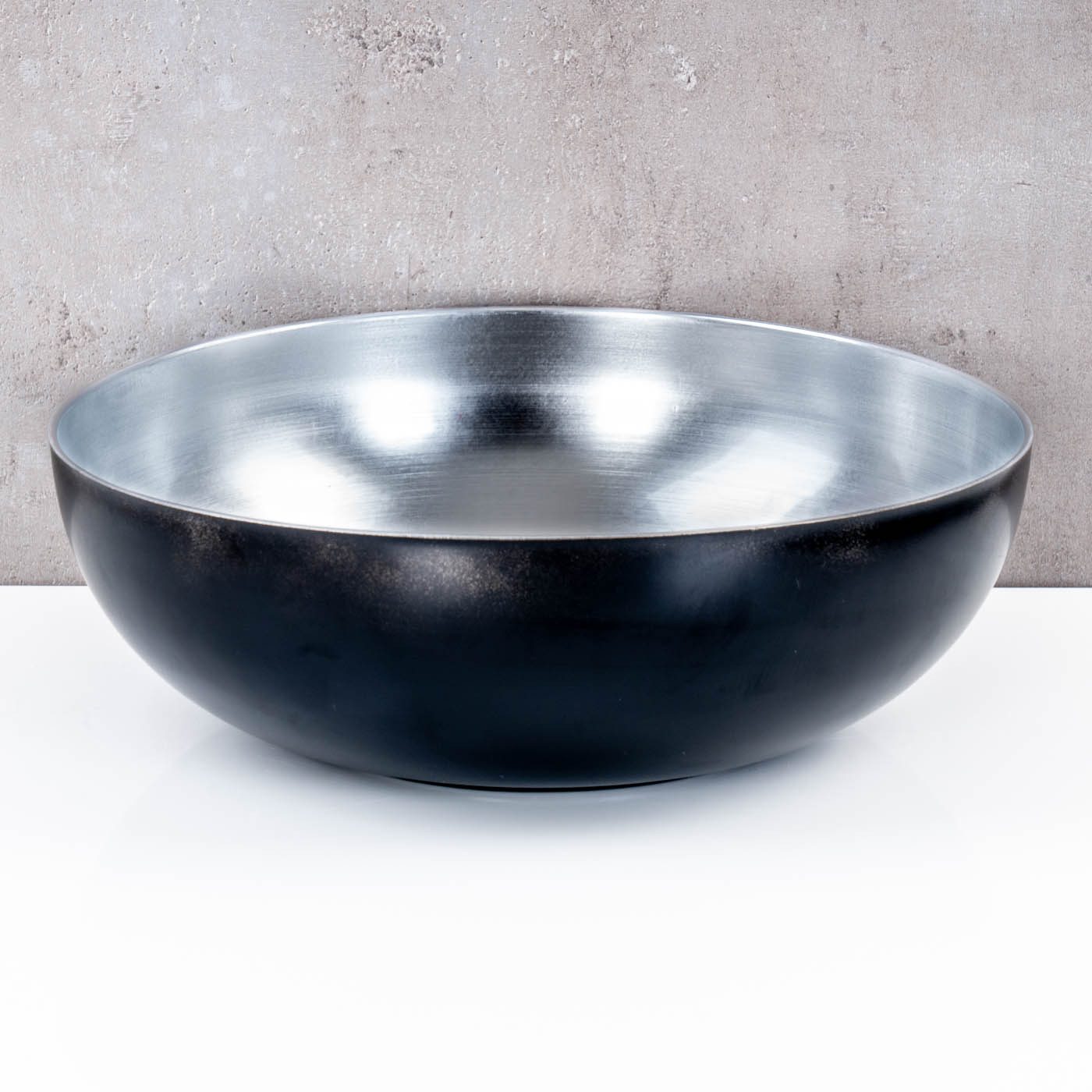 Levandeo® Dekoschale, Schüssel Rund Ø30cm Schwarz günstig online kaufen