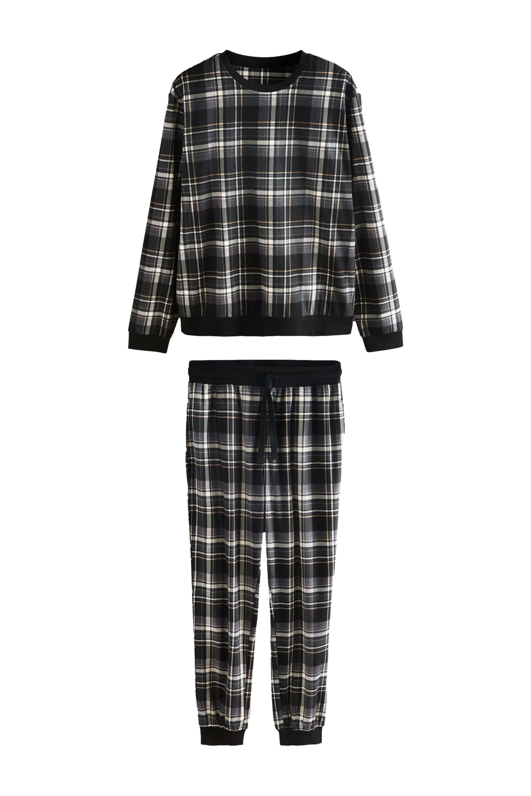 Next Pyjama Weicher, langärmeliger Motionflex-Schlafanzug (2 tlg) günstig online kaufen