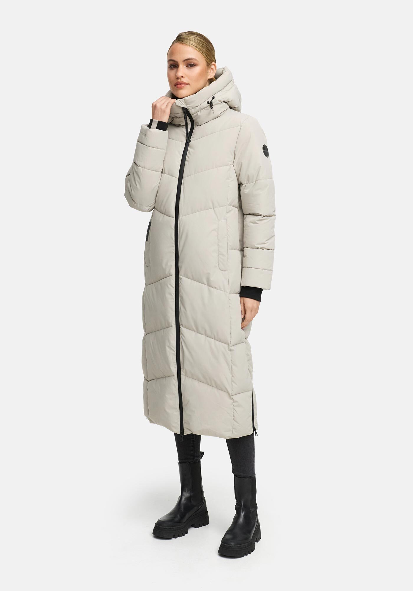 Marikoo Winterjacke Firella extra lange Passform und seitliche Belüftungsöf günstig online kaufen
