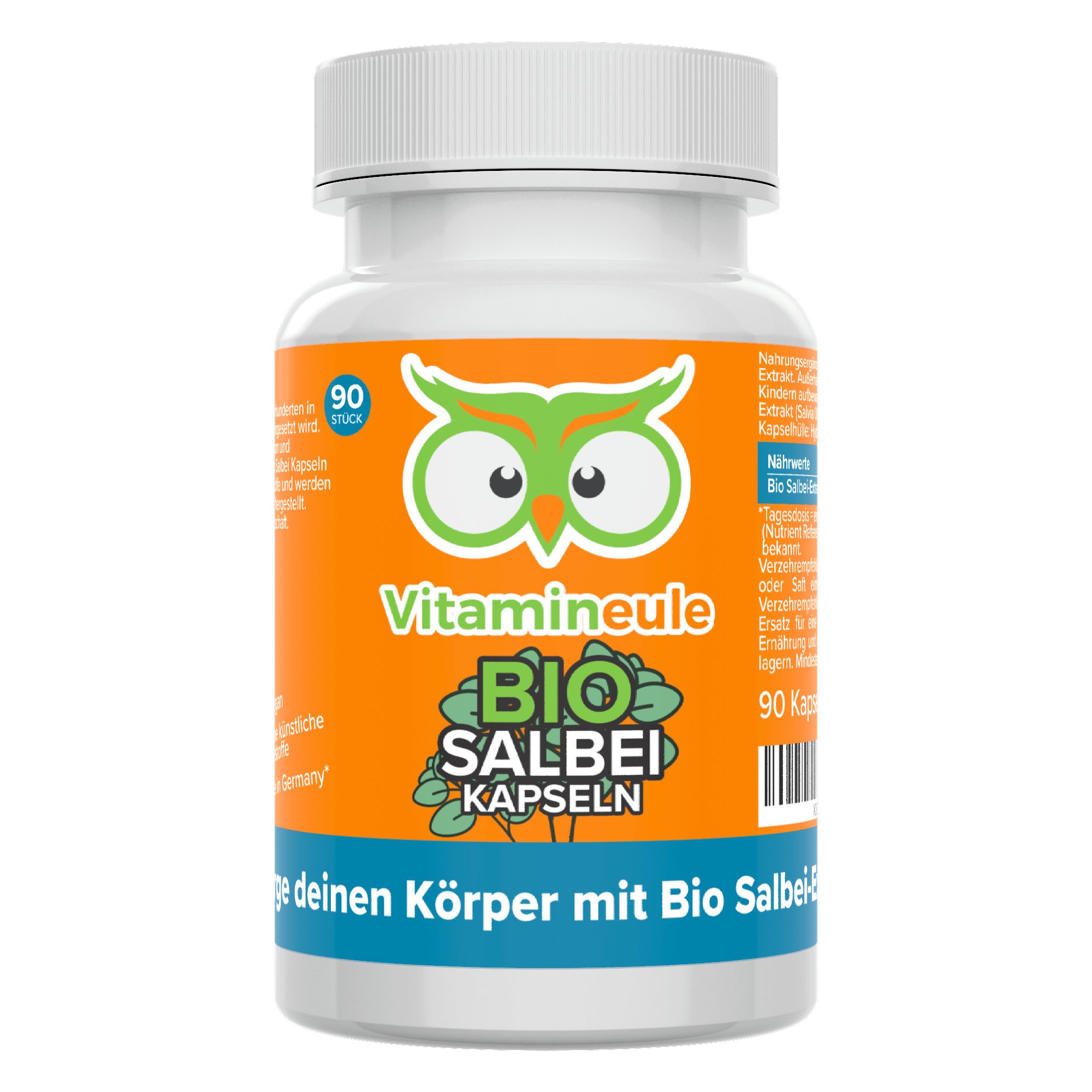 Bio Salbei Kapseln - 500 mg Extrakt - Kapsel
