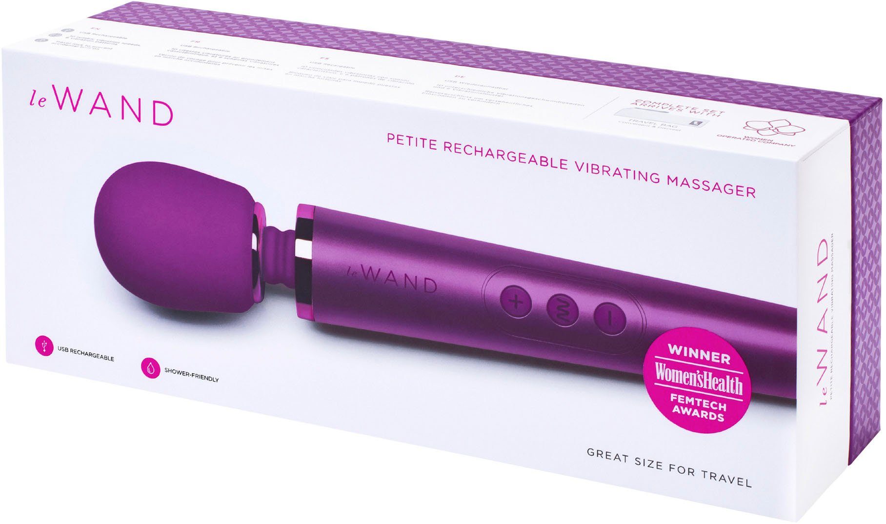 Le Wand Wand Massager Cherry Recharge