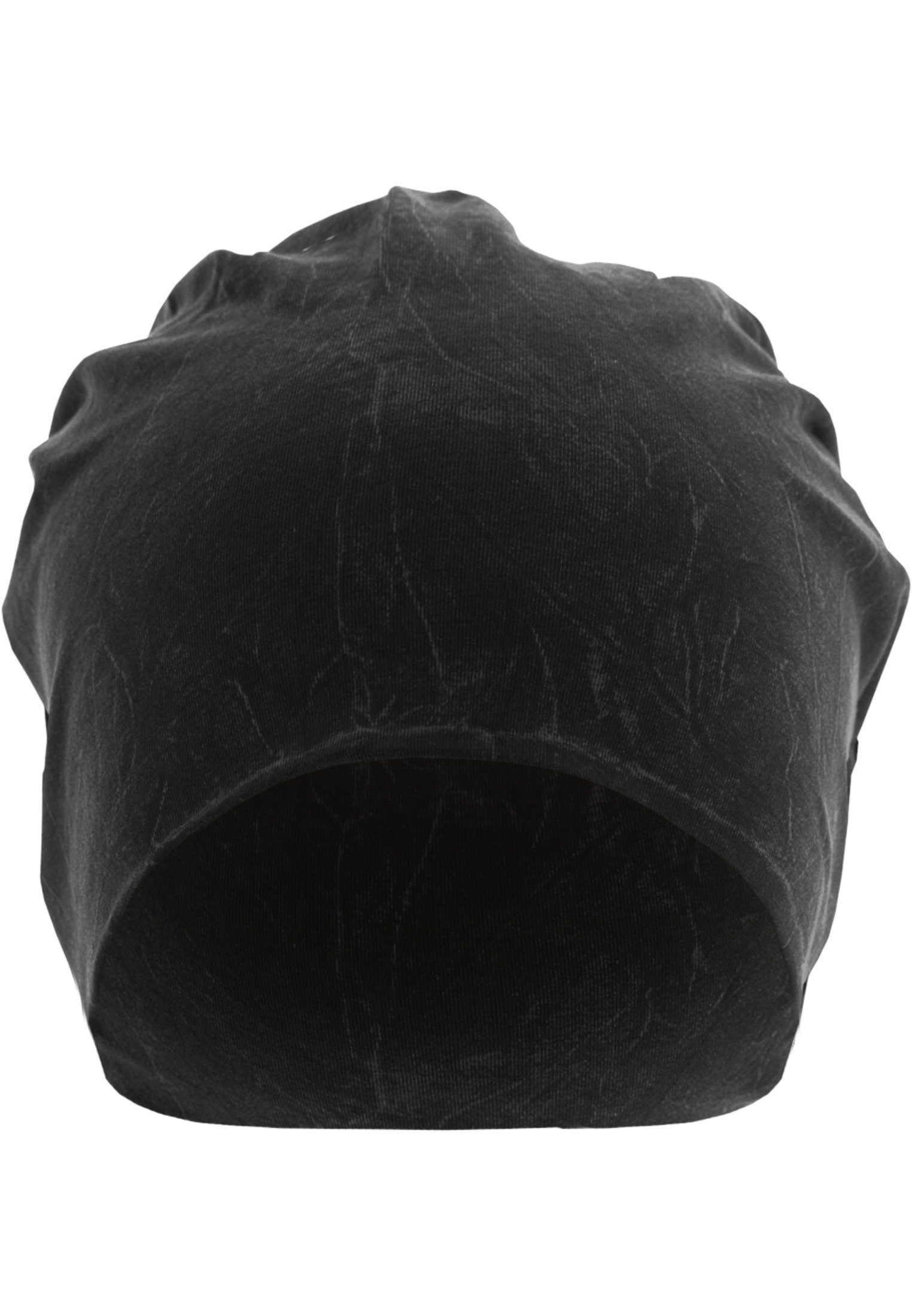 MSTRDS Beanie Accessoires Stonewashed Beanie black Jersey (1-St)
