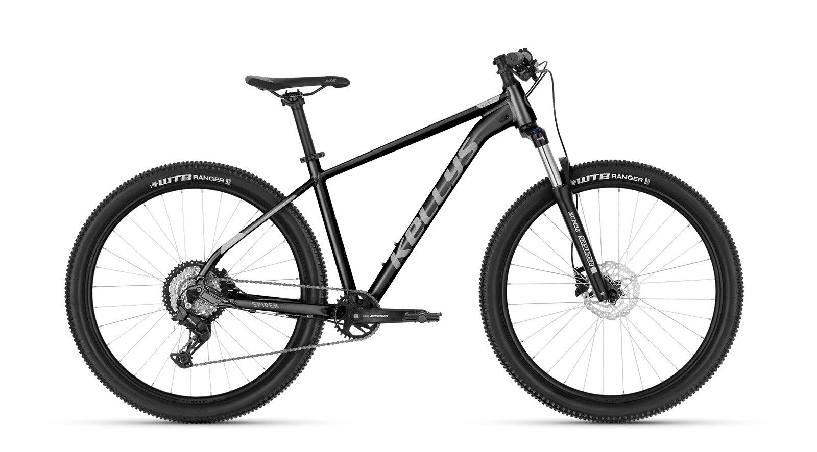 Kellys Mountainbike MTB Hardtail Spider X50 Graphite grey 29" Diamant, 8 Gang Shimano SHIMANO Essa U2000 (direct mount) Schaltwerk