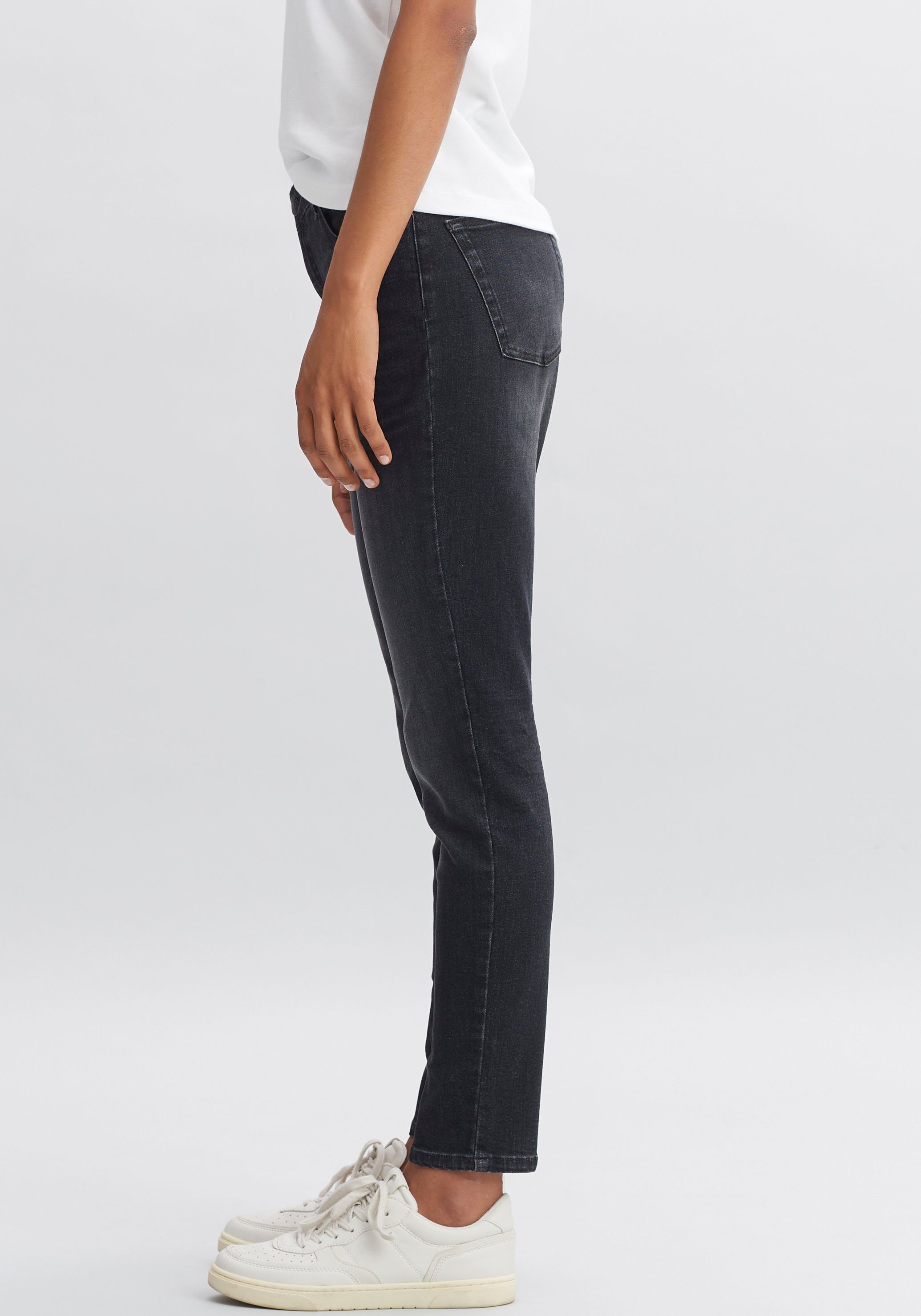 Slim-fit-Jeans roughen authentischen, Look OPUS Evita im