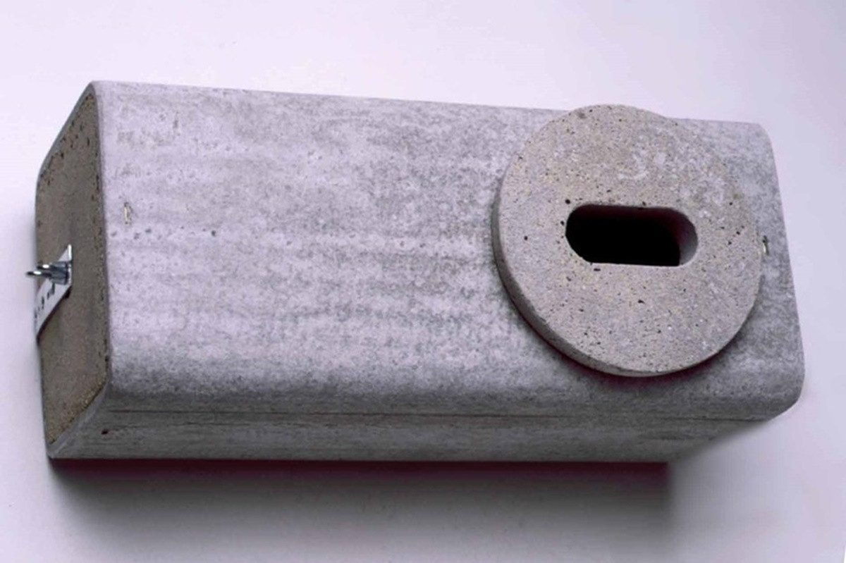 Schwegler Nistkasten Naturschutzprodukt Mauerseglernistkasten Typ Nr. 17 1-fach am Gebäude