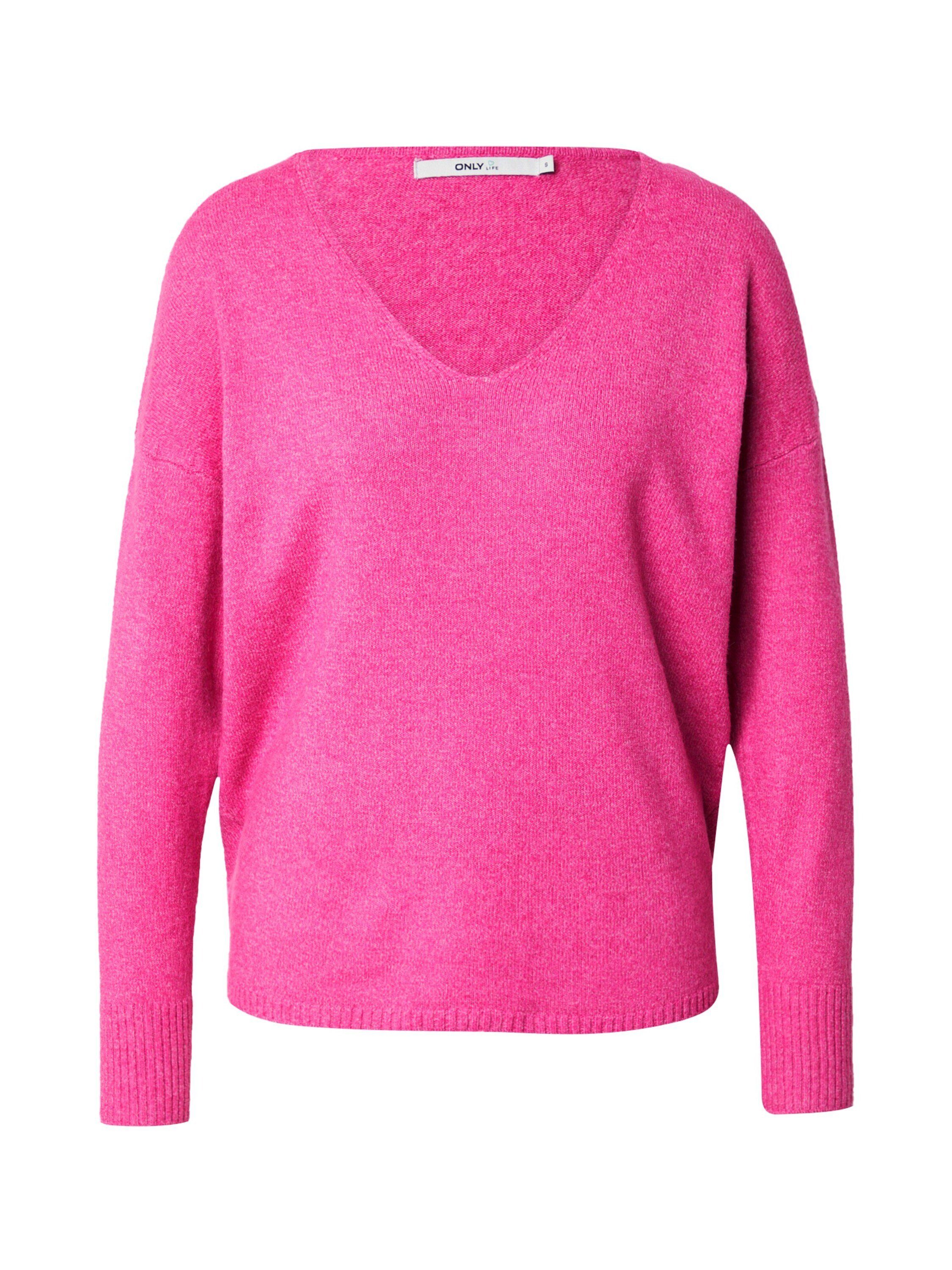 ONLY V-Ausschnitt-Pullover ONLRICA LIFE L/S V-NECK günstig online kaufen