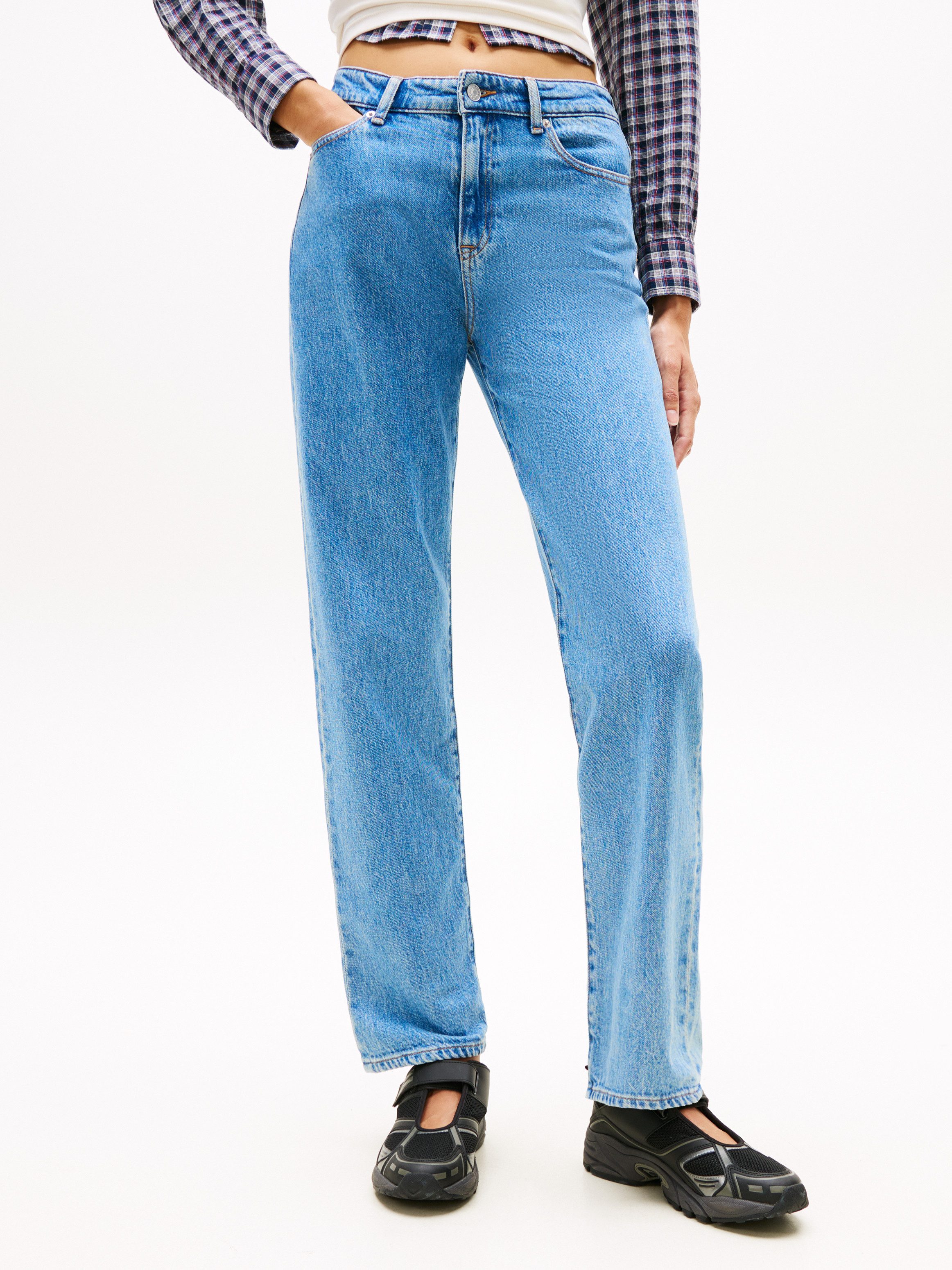 Tommy Jeans Straight-Jeans KIRA MR SLIM STR günstig online kaufen