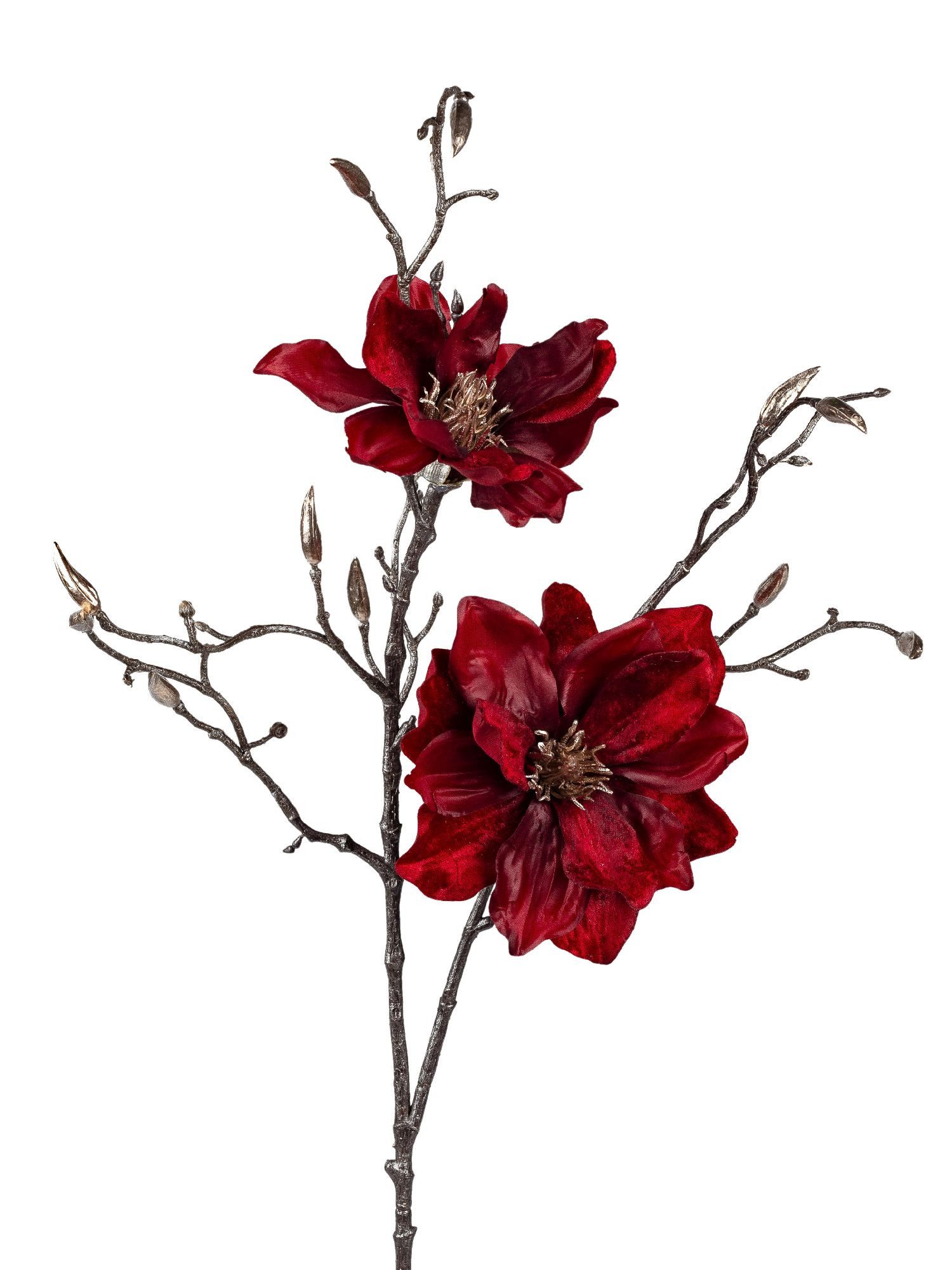 Winterliche Kunstpflanze Winterzeit, formano, Höhe 84 cm, Farbe: Rot, Motiv günstig online kaufen