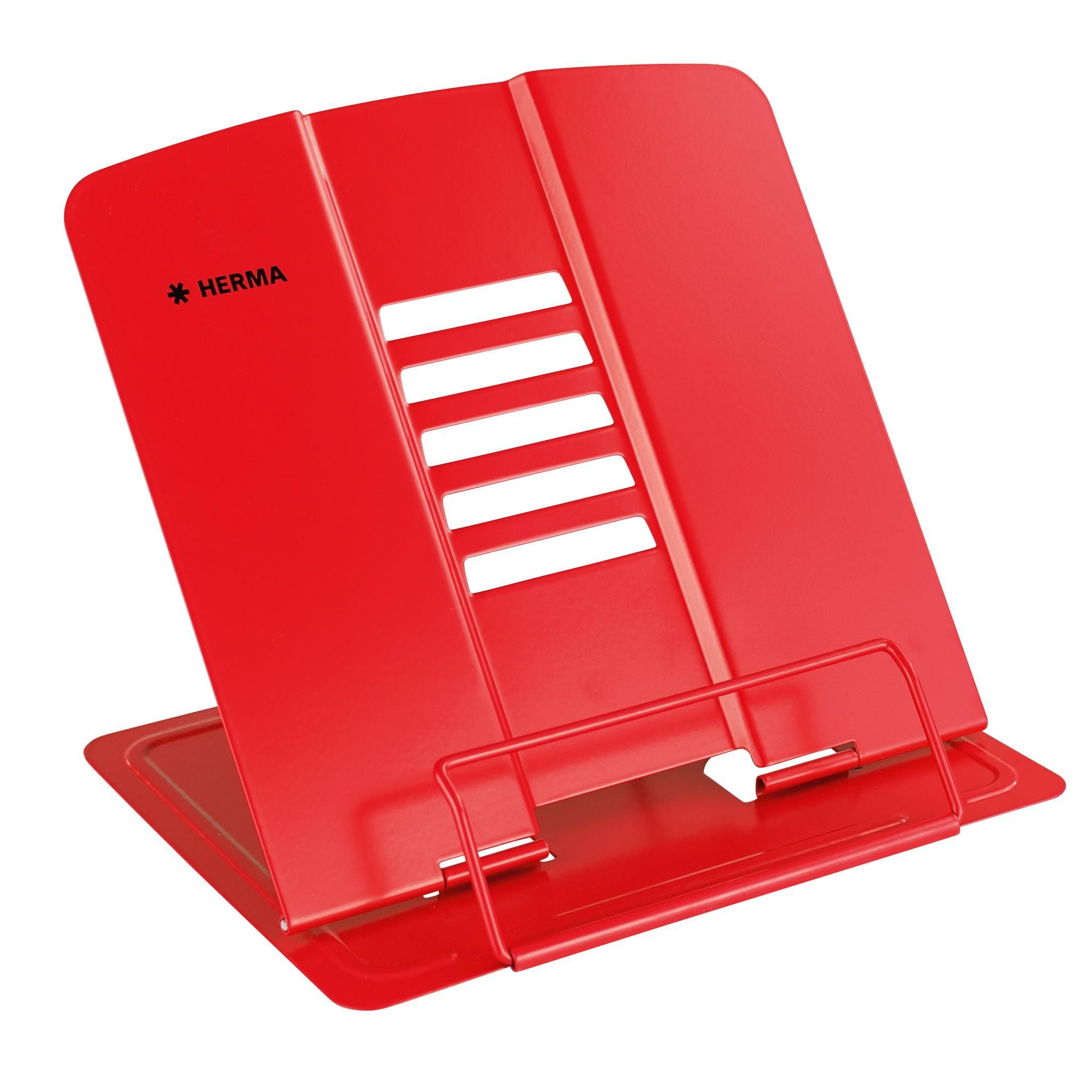 HERMA Brieföffner Herma Leseständer Metall B/T/H 198 x 157 x 190 mm rot