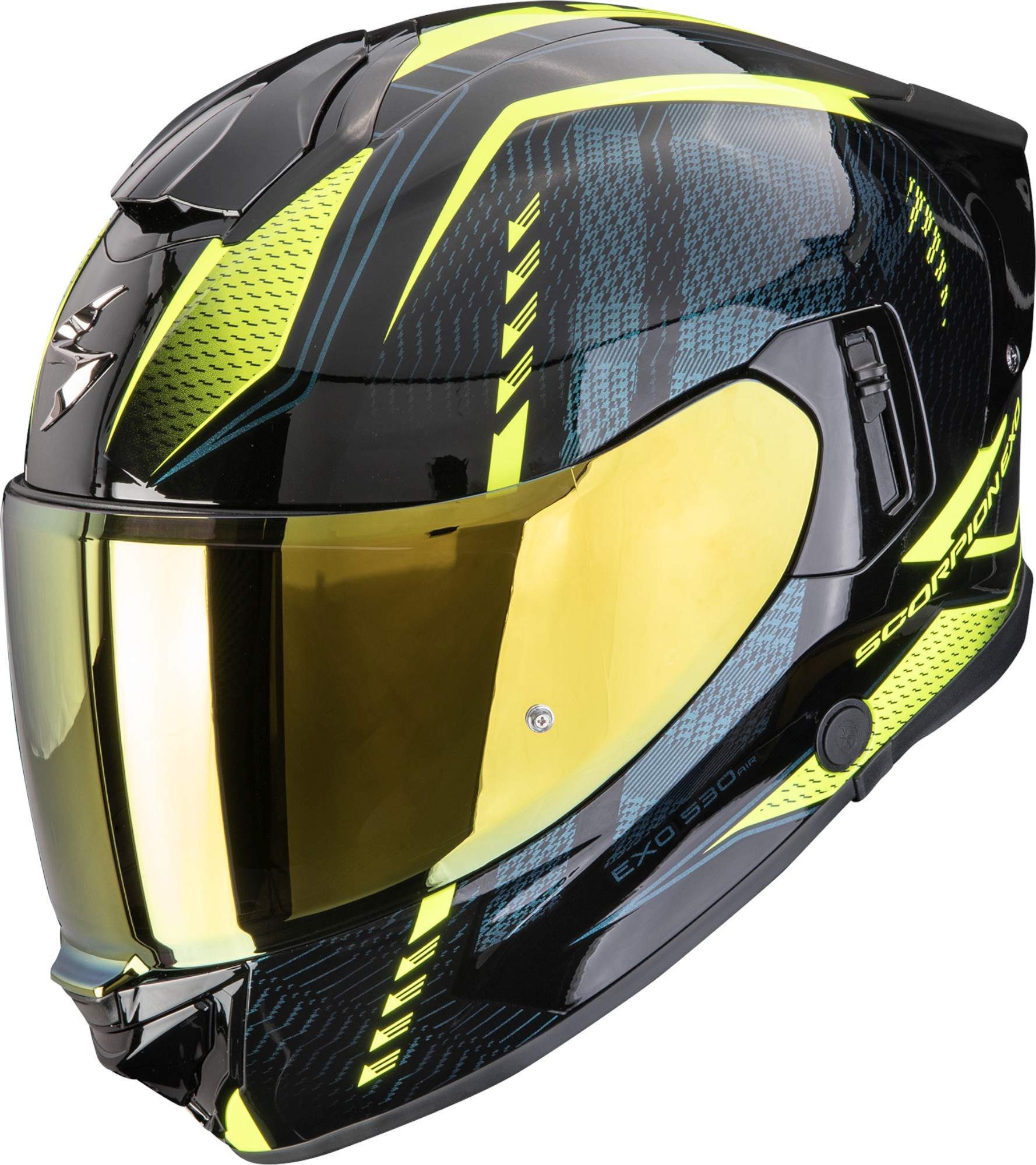 Scorpion Exo Motorradhelm Exo-530 Air Theras Helm, antifog beschichtet,vorbereitet für Kommunikationssystem,Notfalls