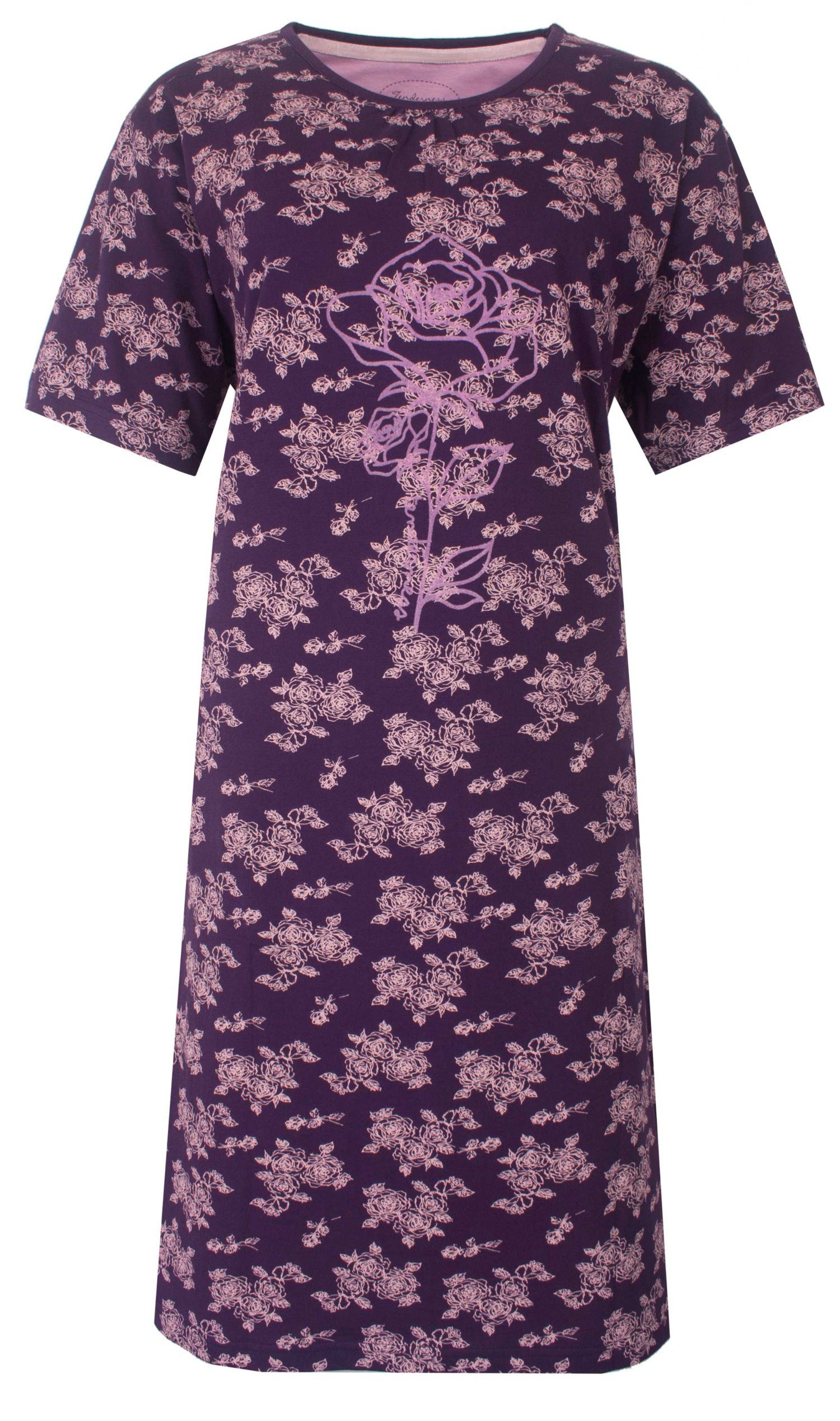 Tenderness Nachthemd Damen Schlafshirt mit kurzem günstig online kaufen