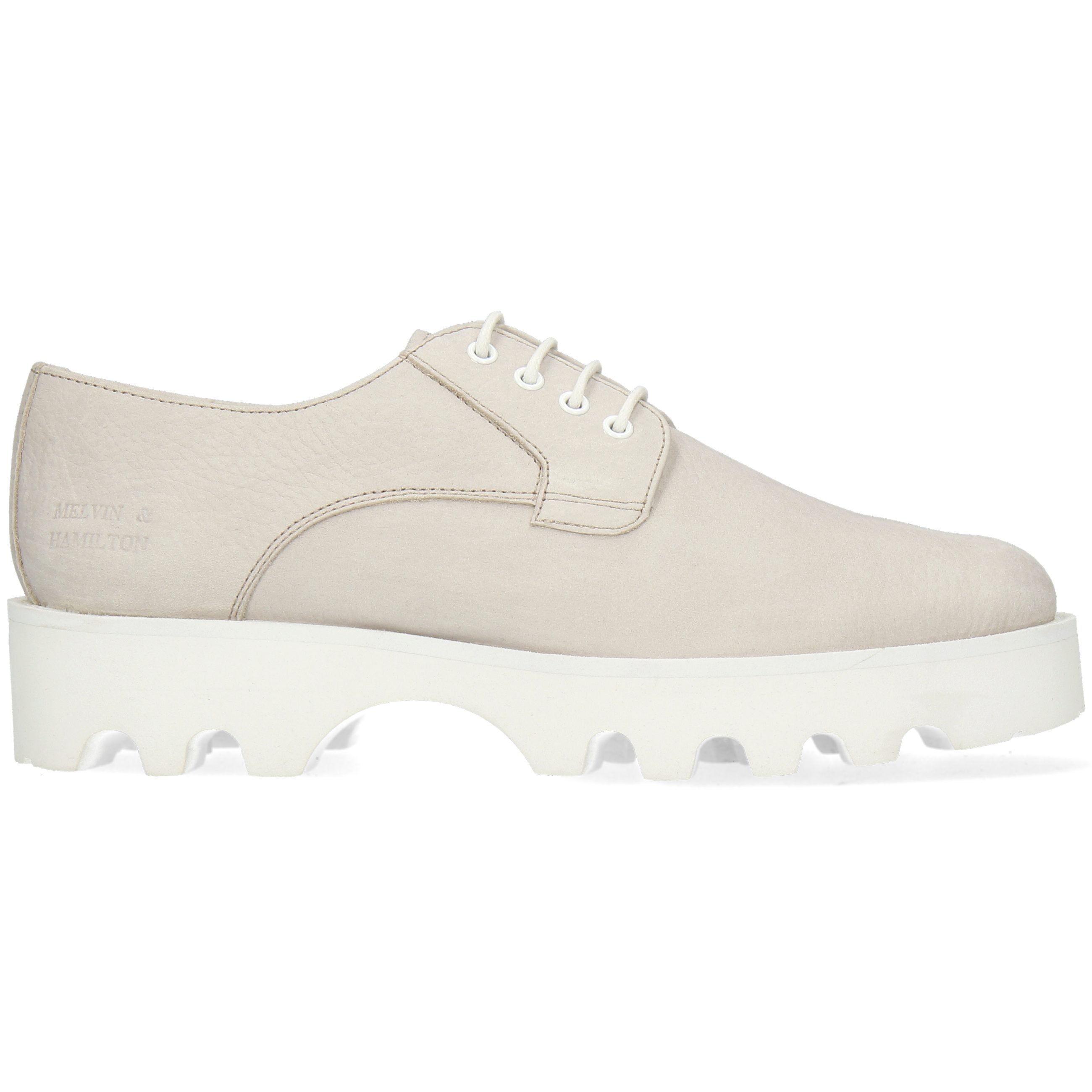 Melvin Eyelet Lining & White 13 Como Hamilton Male Schnürschuh Jade