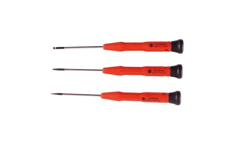 Connex Отвертки Отвертки-Set Feinmechaniker 3-teilig SL 1,5
