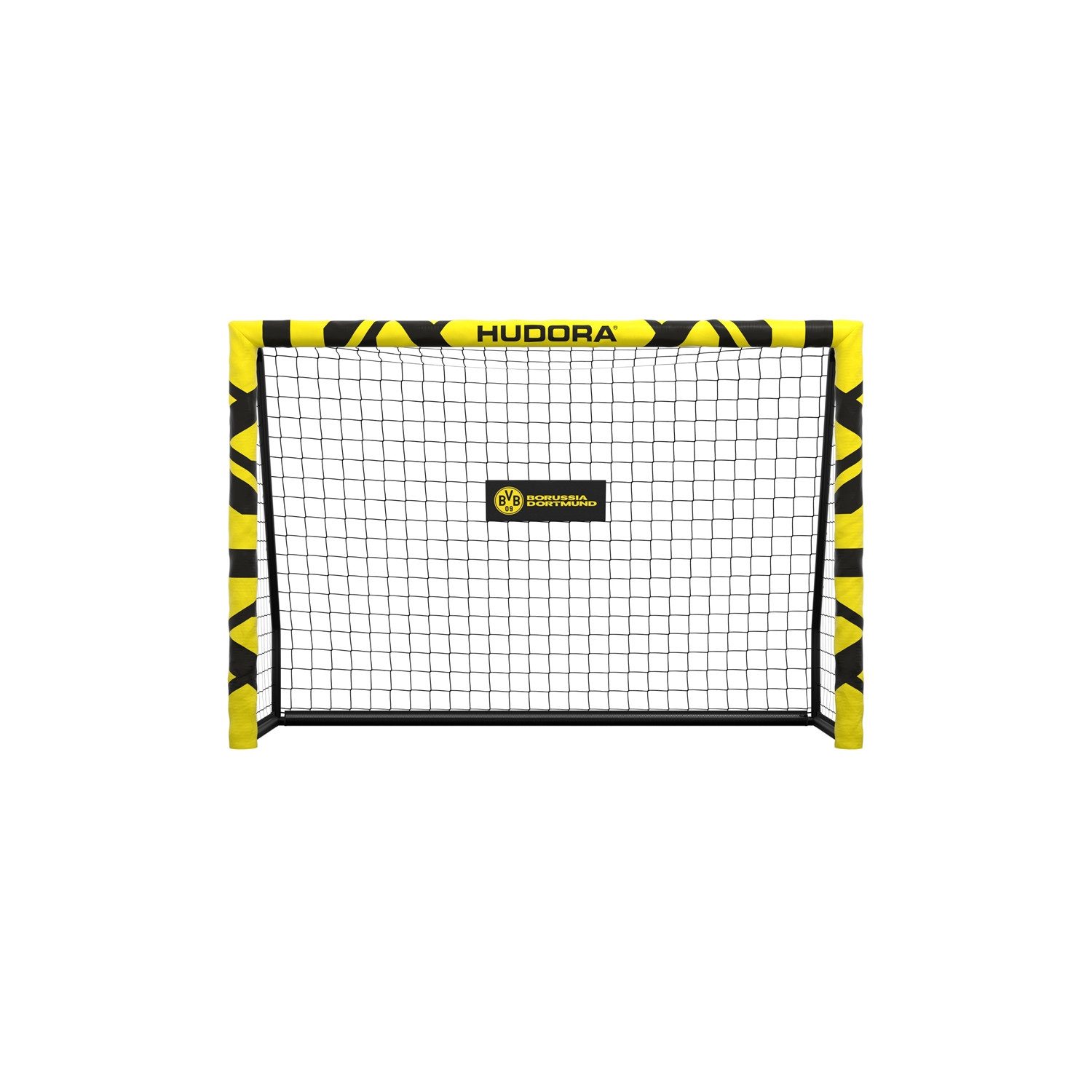 Hudora Fußball 77058 Fußballtor Pro Tect 180 Advanced BVB Edition